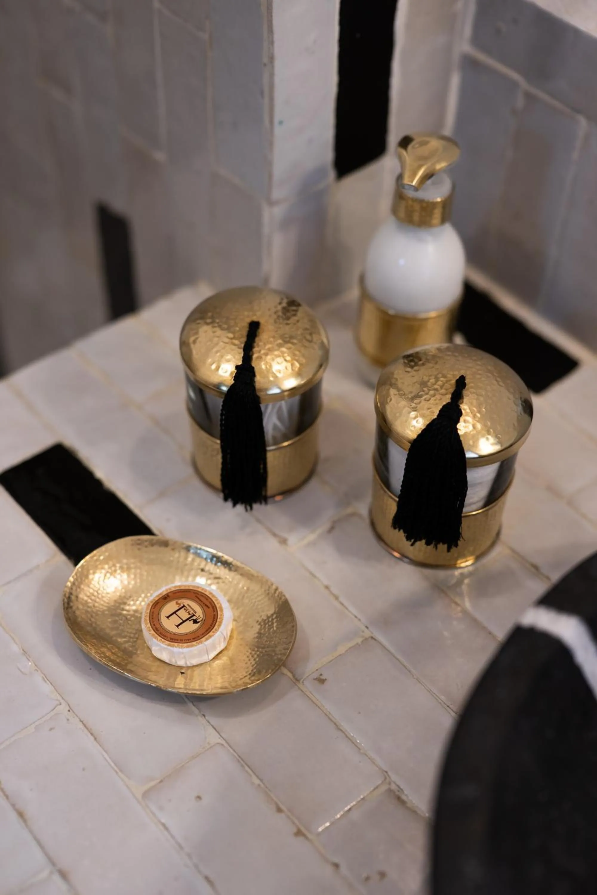 Bathroom in Riad Dar Beldia and Spa