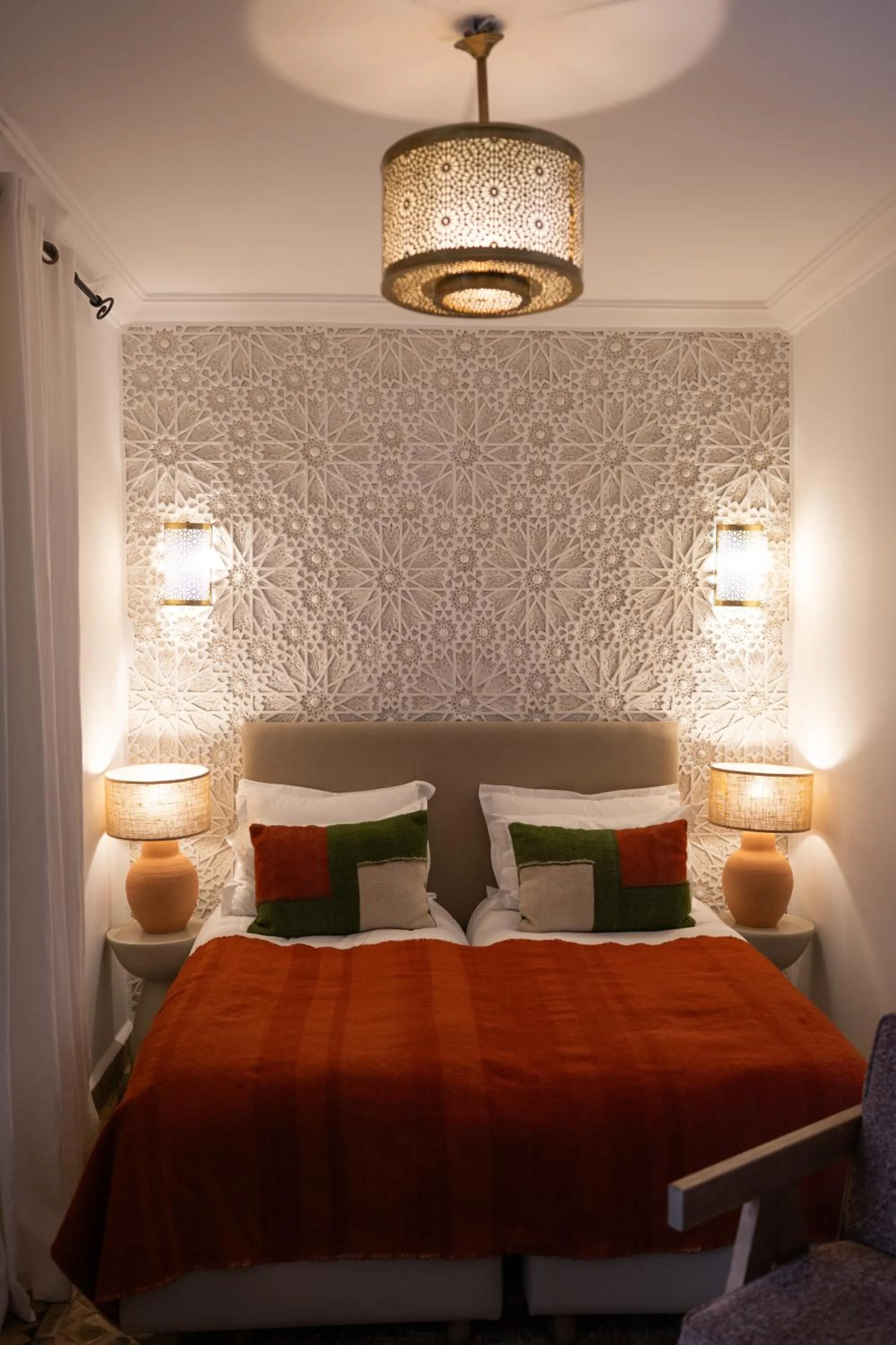 Bedroom, Bed in Riad Dar Beldia and Spa