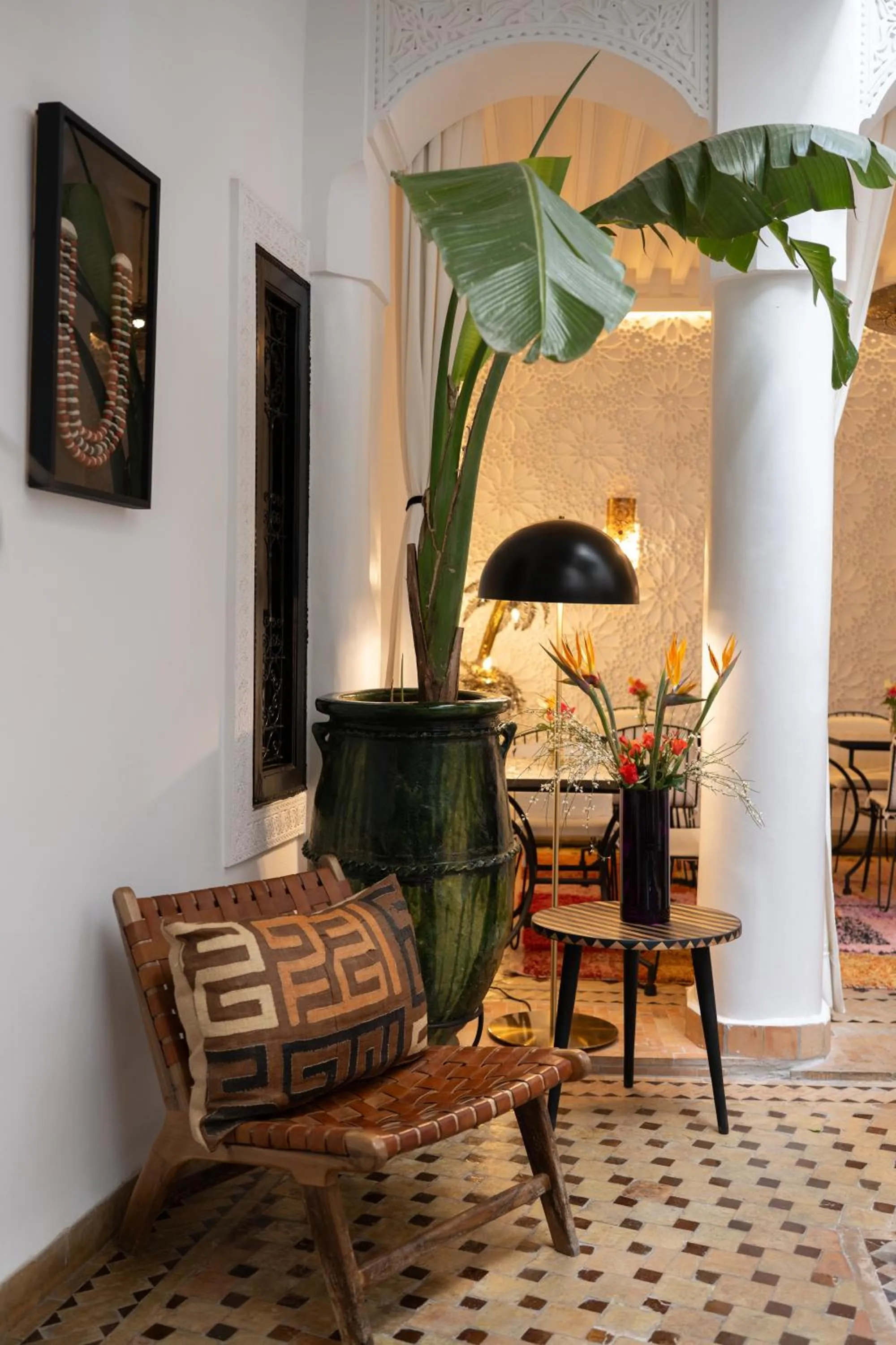 Patio in Riad Dar Beldia and Spa