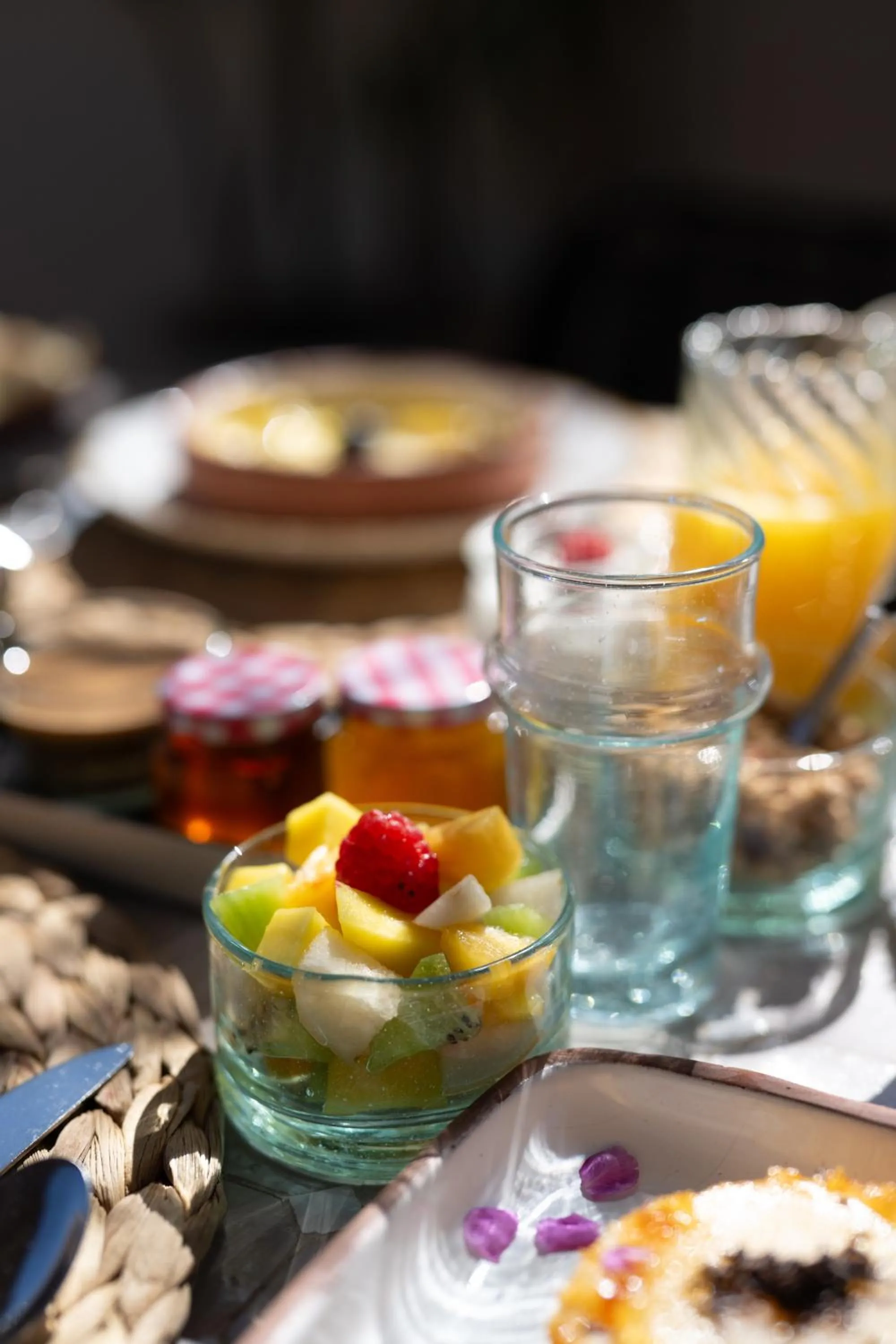 Breakfast in Riad Dar Beldia and Spa