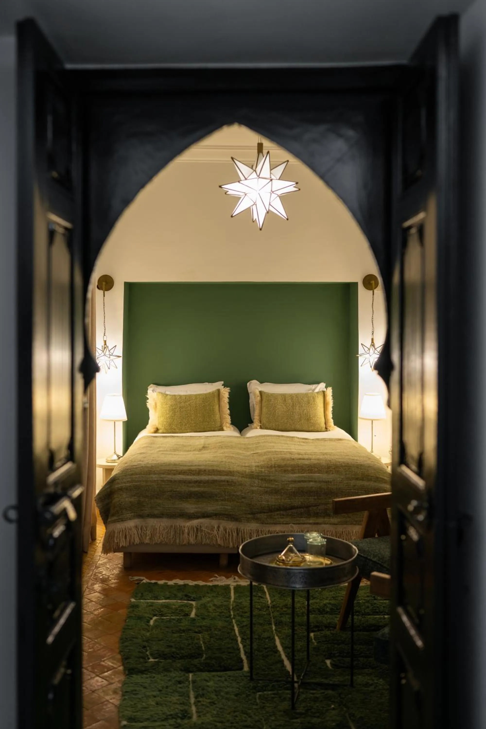 Photo of the whole room, Bed in Riad Dar Beldia and Spa