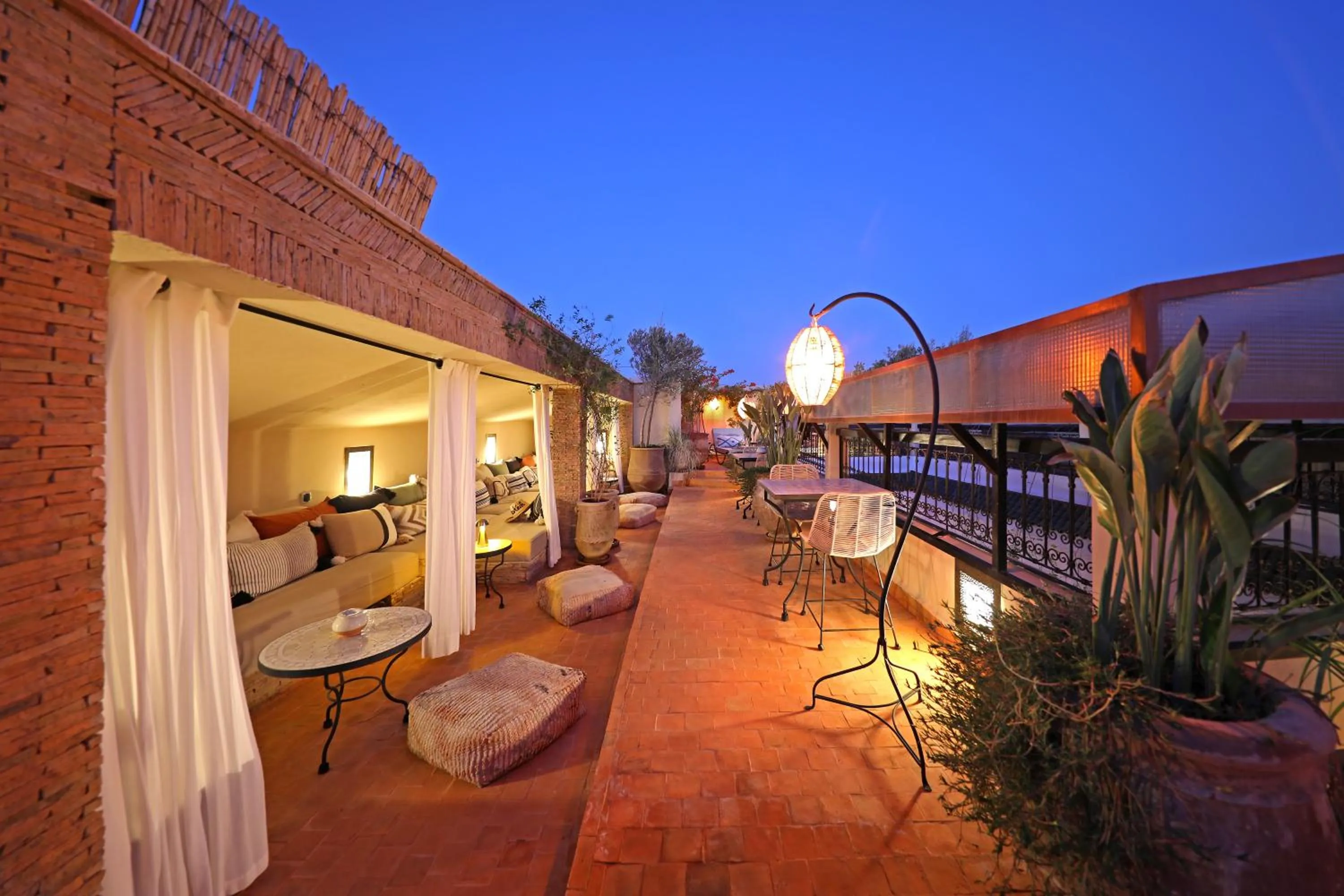 Balcony/Terrace in Riad Dar Beldia and Spa