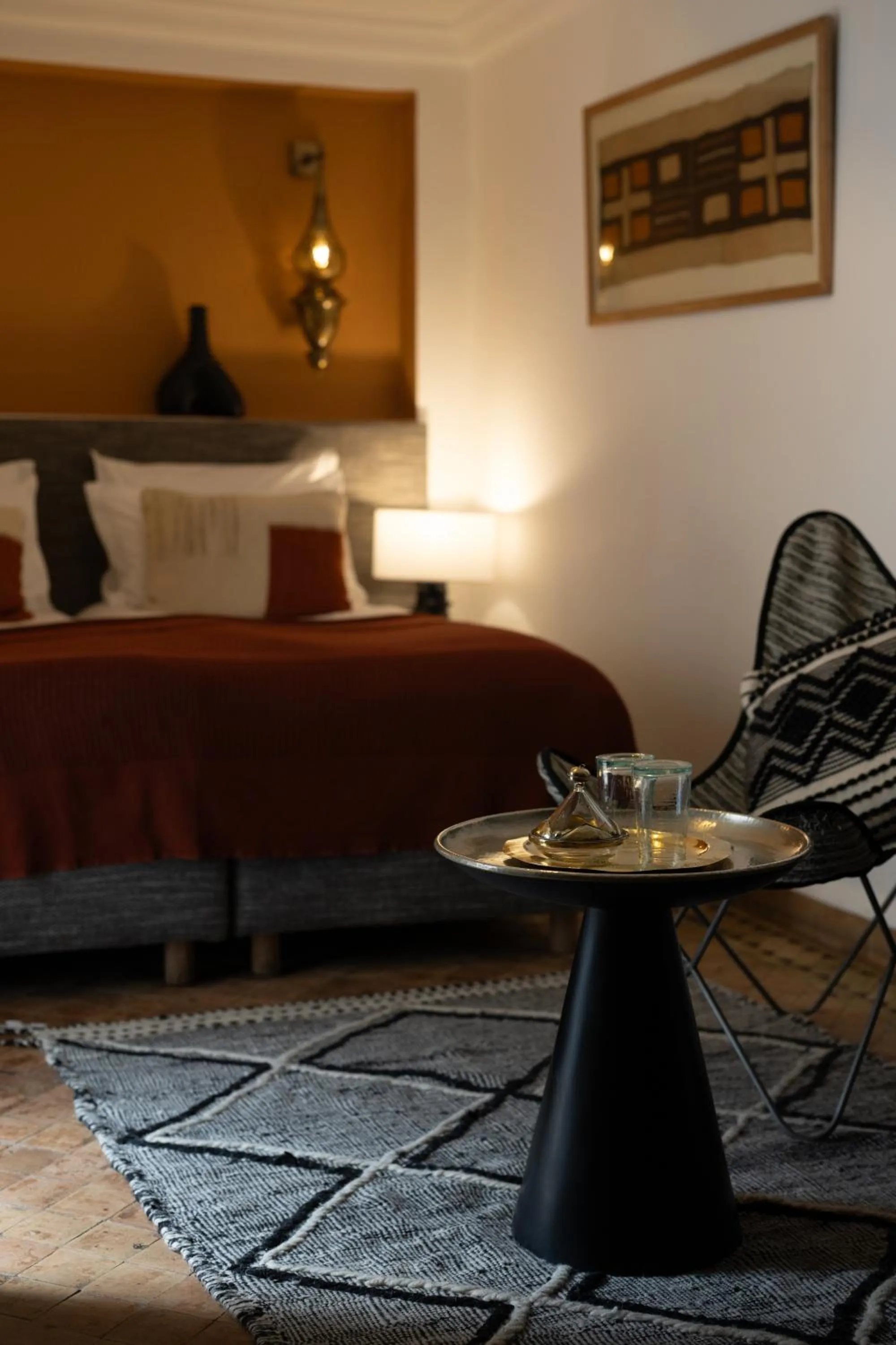 Bedroom in Riad Dar Beldia and Spa