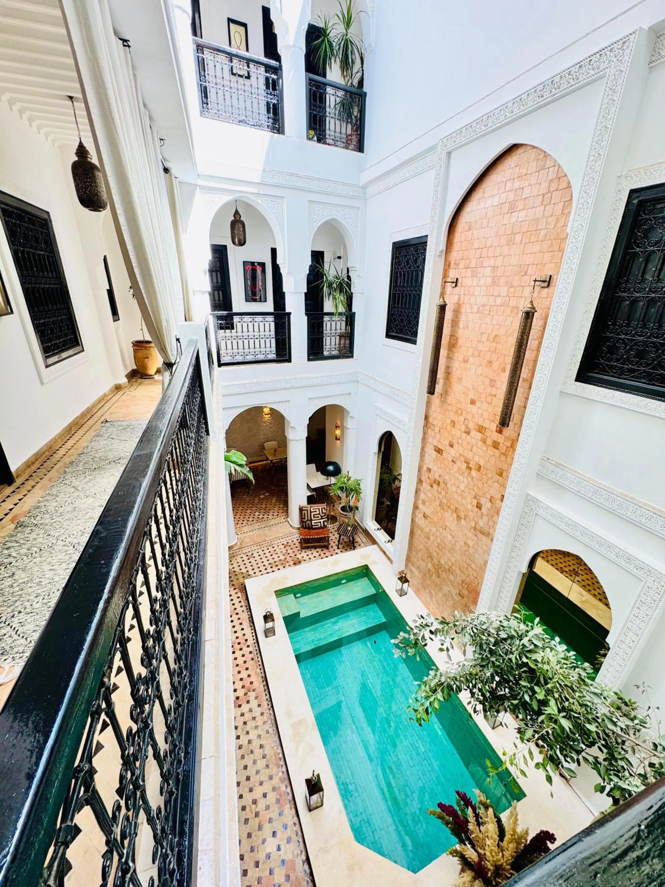 Pool view in Riad Dar Beldia and Spa