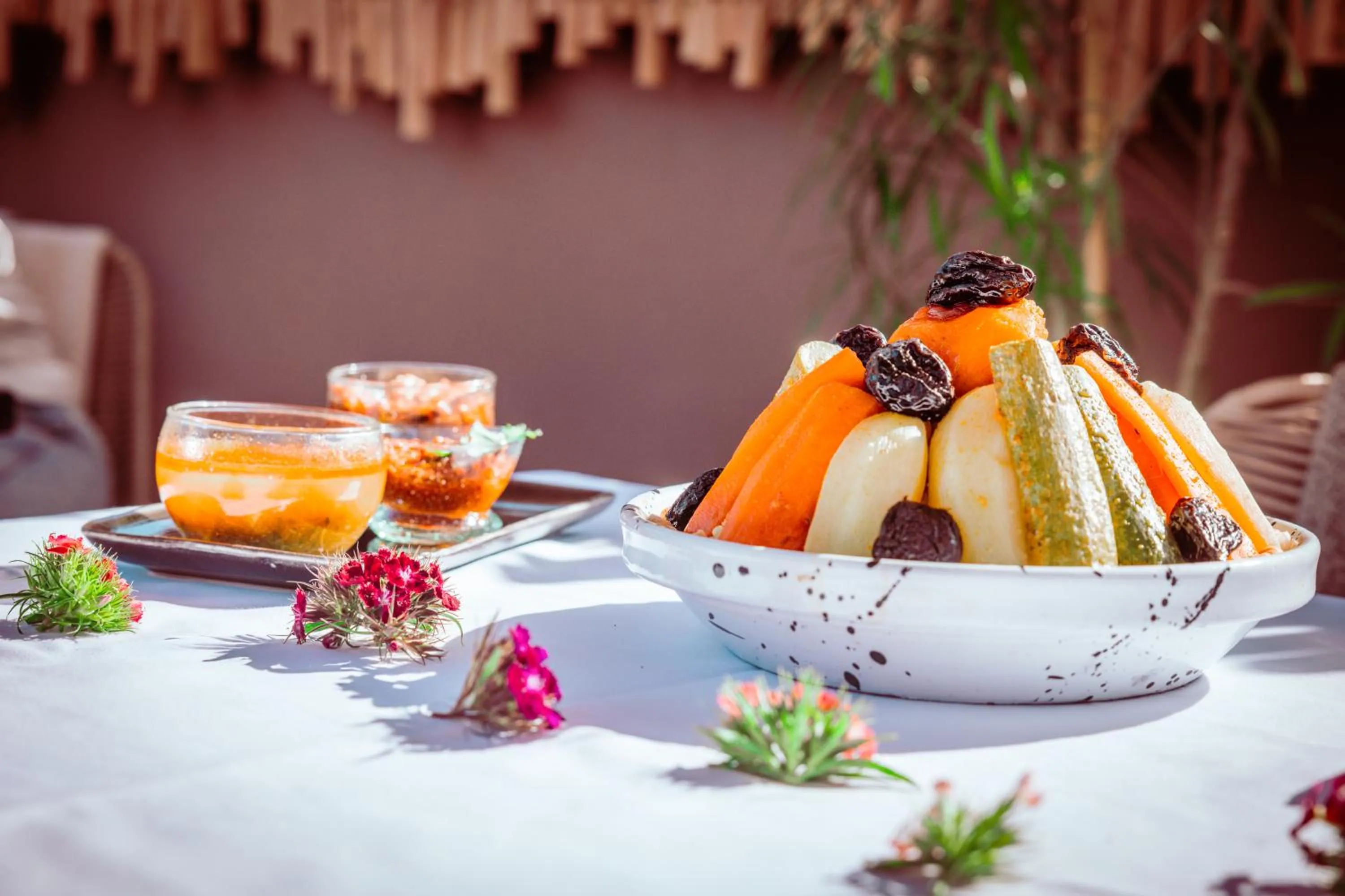 Food and drinks in Riad Dar Beldia and Spa