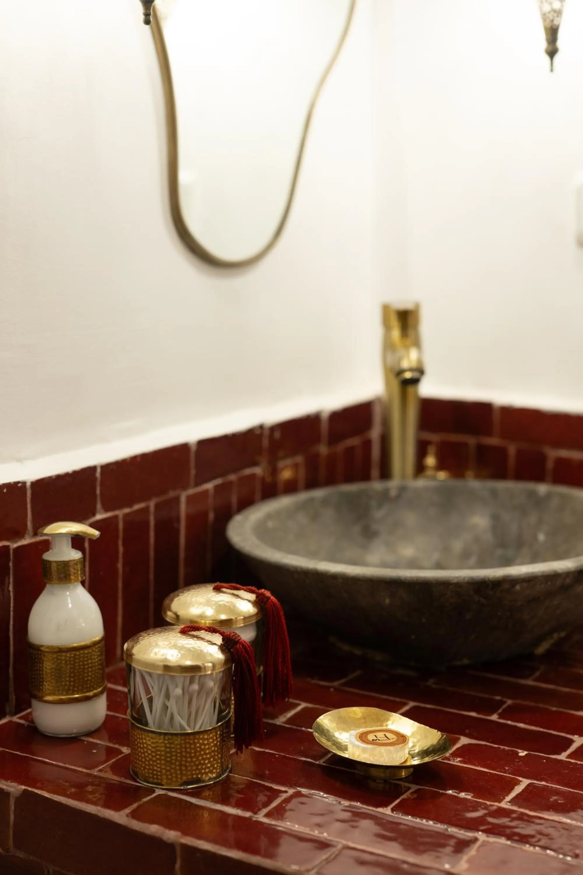 Bathroom in Riad Dar Beldia and Spa