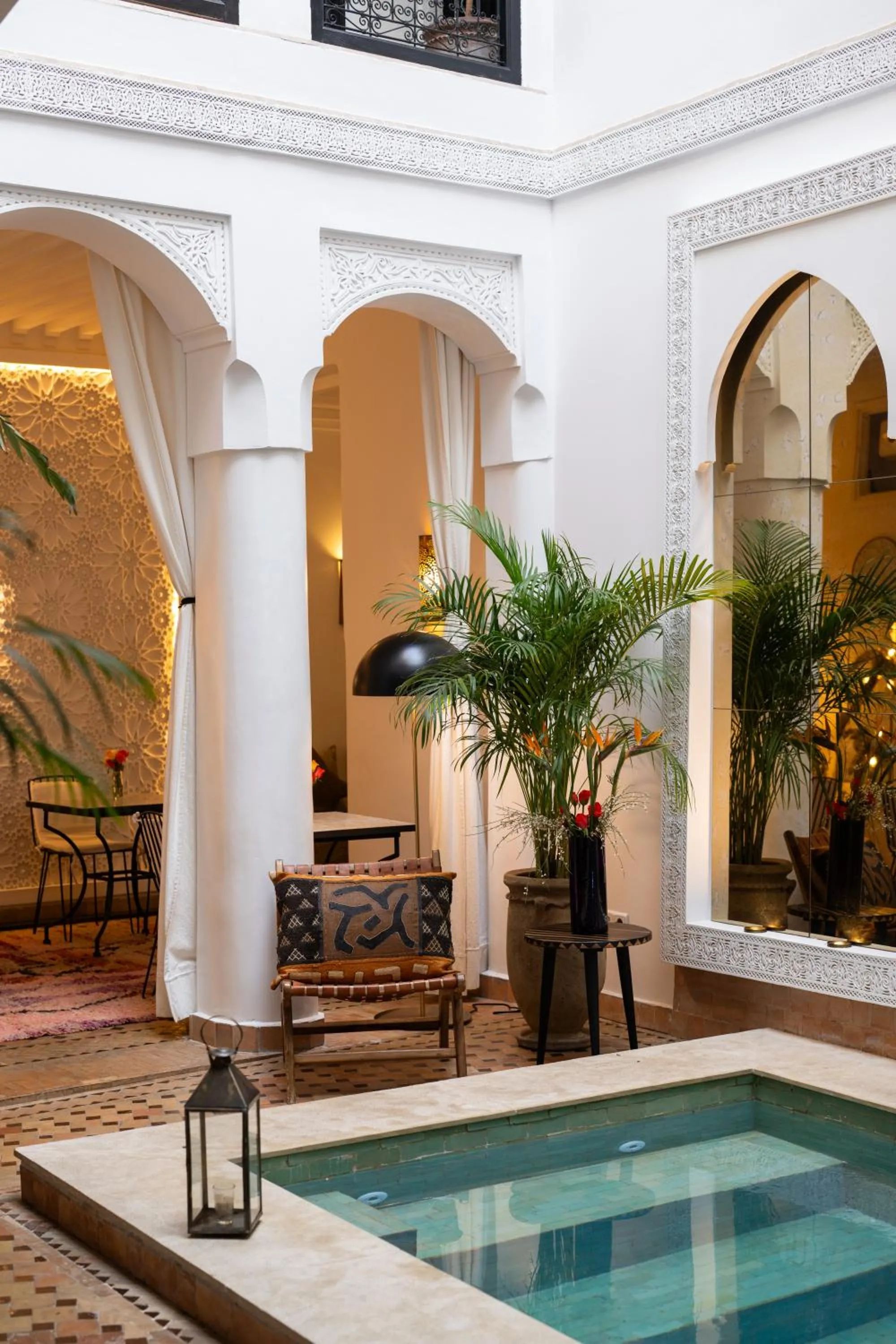 Swimming pool in Riad Dar Beldia and Spa