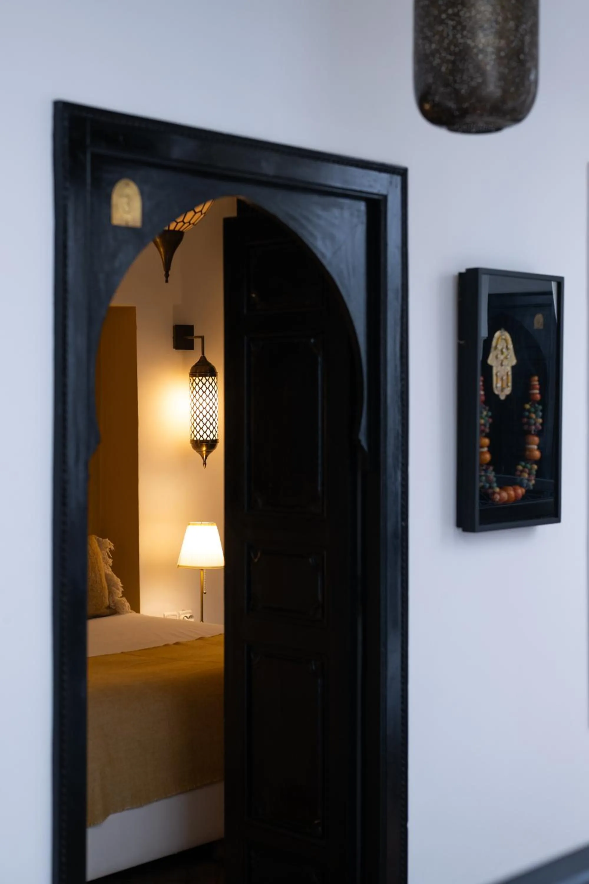 Bedroom, Bed in Riad Dar Beldia and Spa