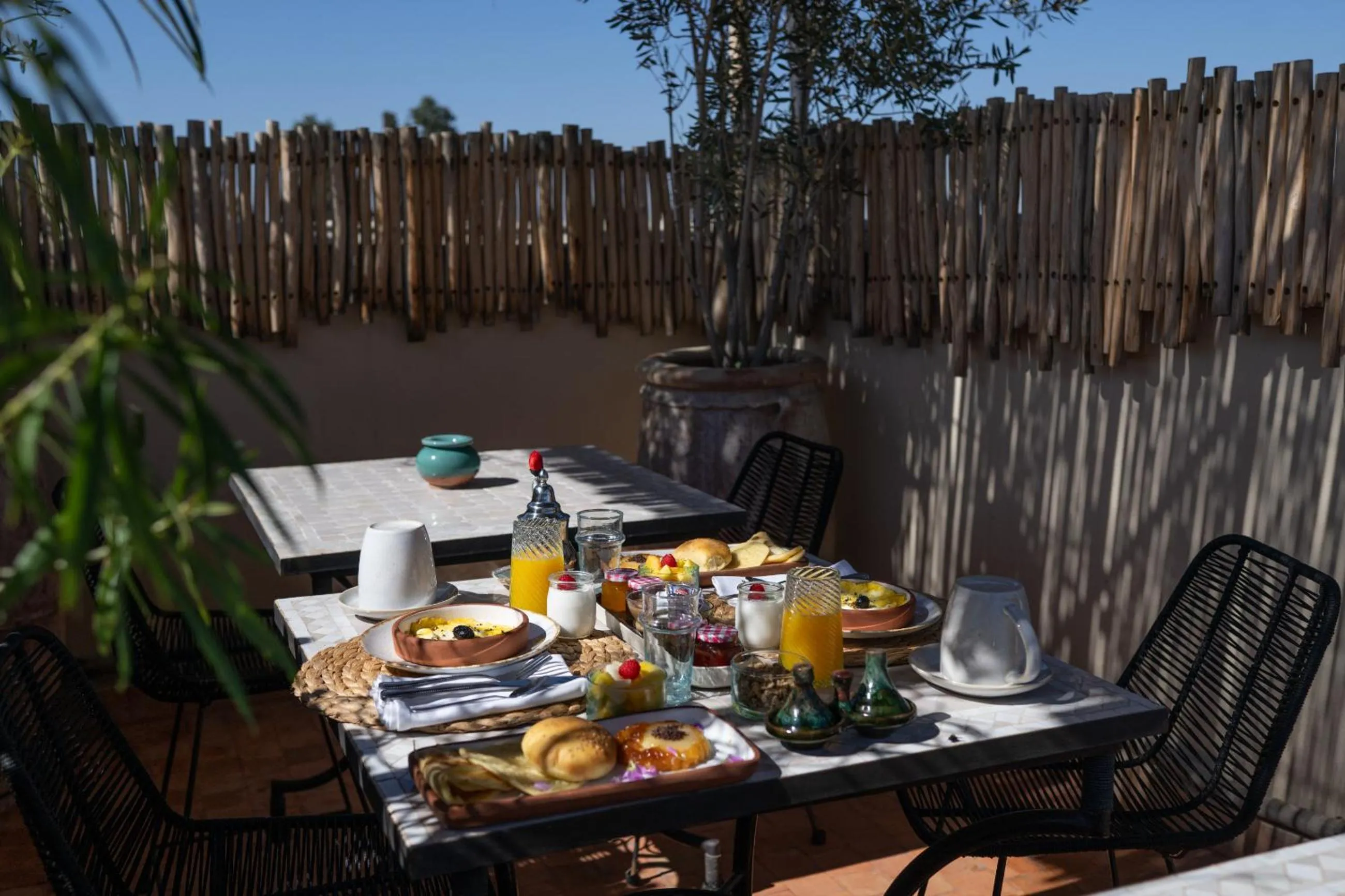 Breakfast in Riad Dar Beldia and Spa
