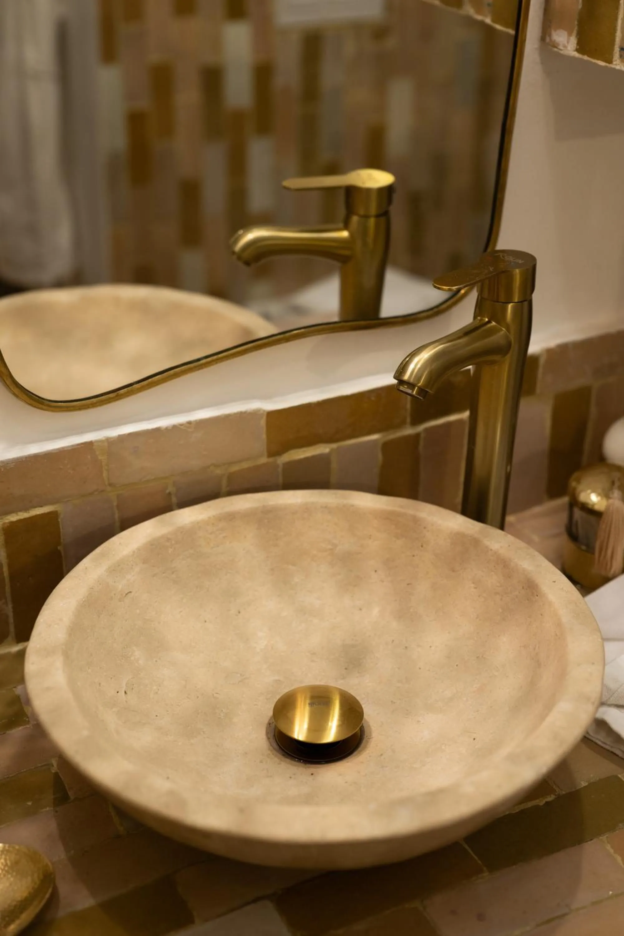 Bathroom in Riad Dar Beldia and Spa
