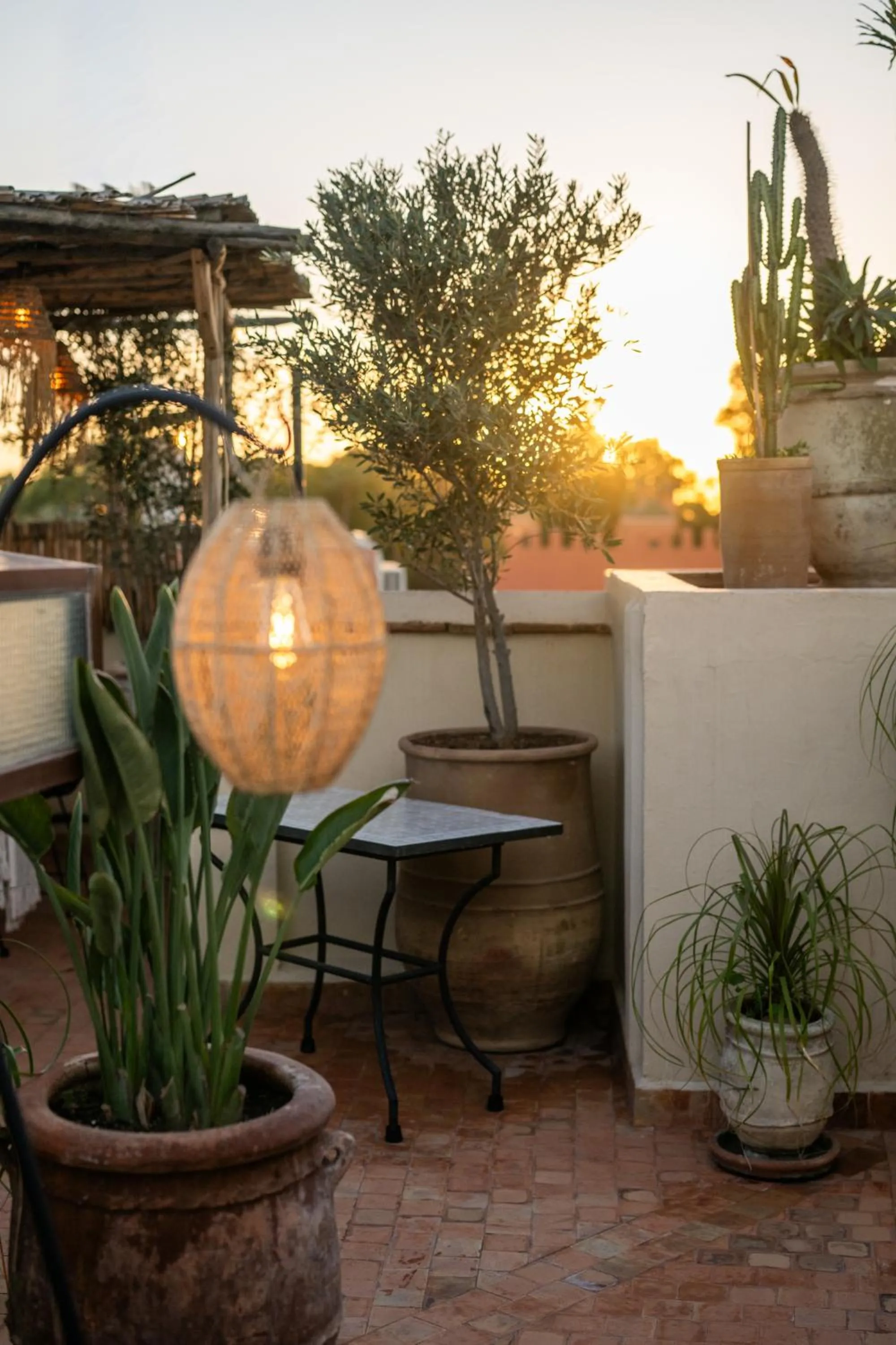 Patio in Riad Dar Beldia and Spa