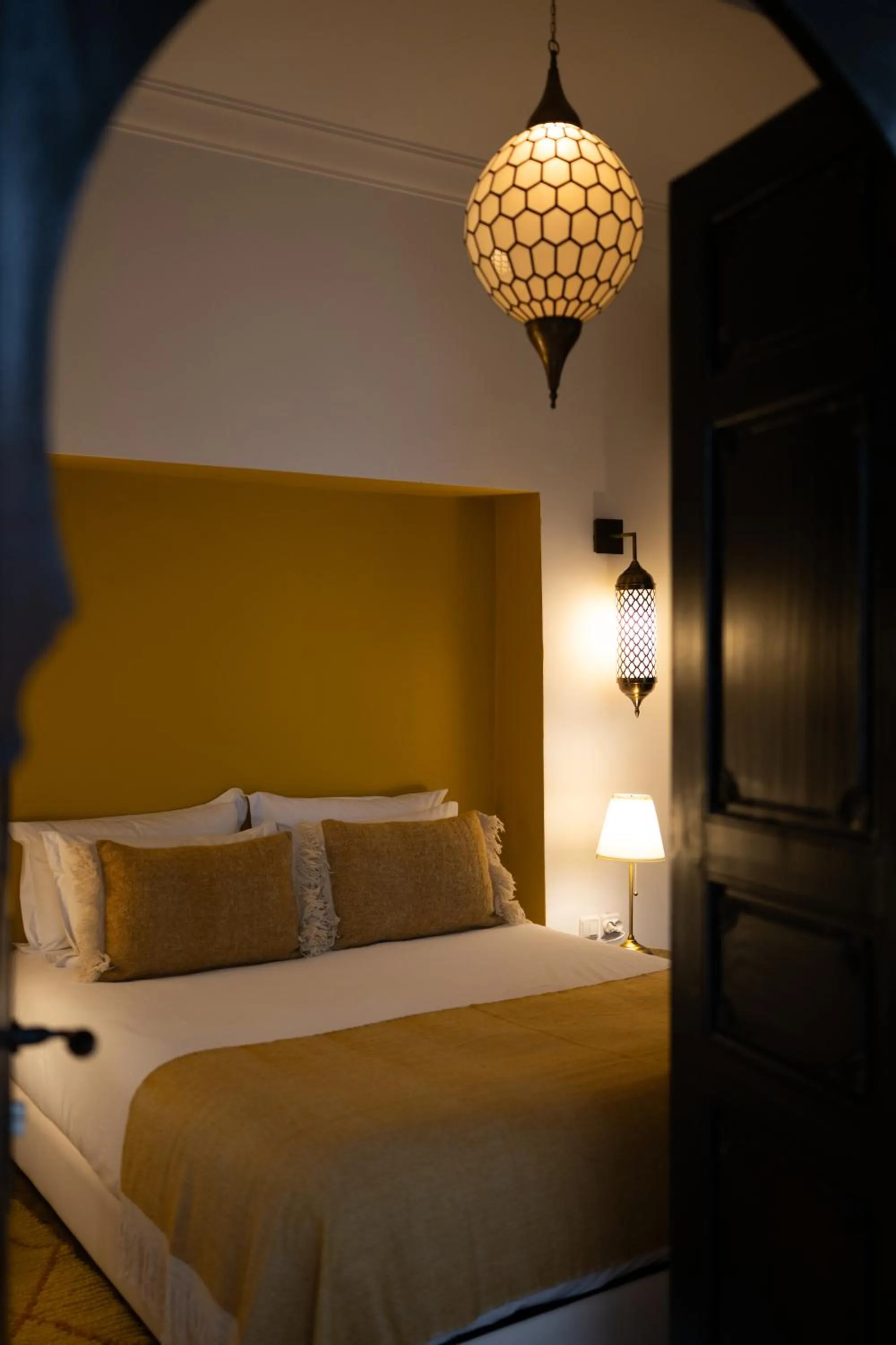 Bedroom, Bed in Riad Dar Beldia and Spa