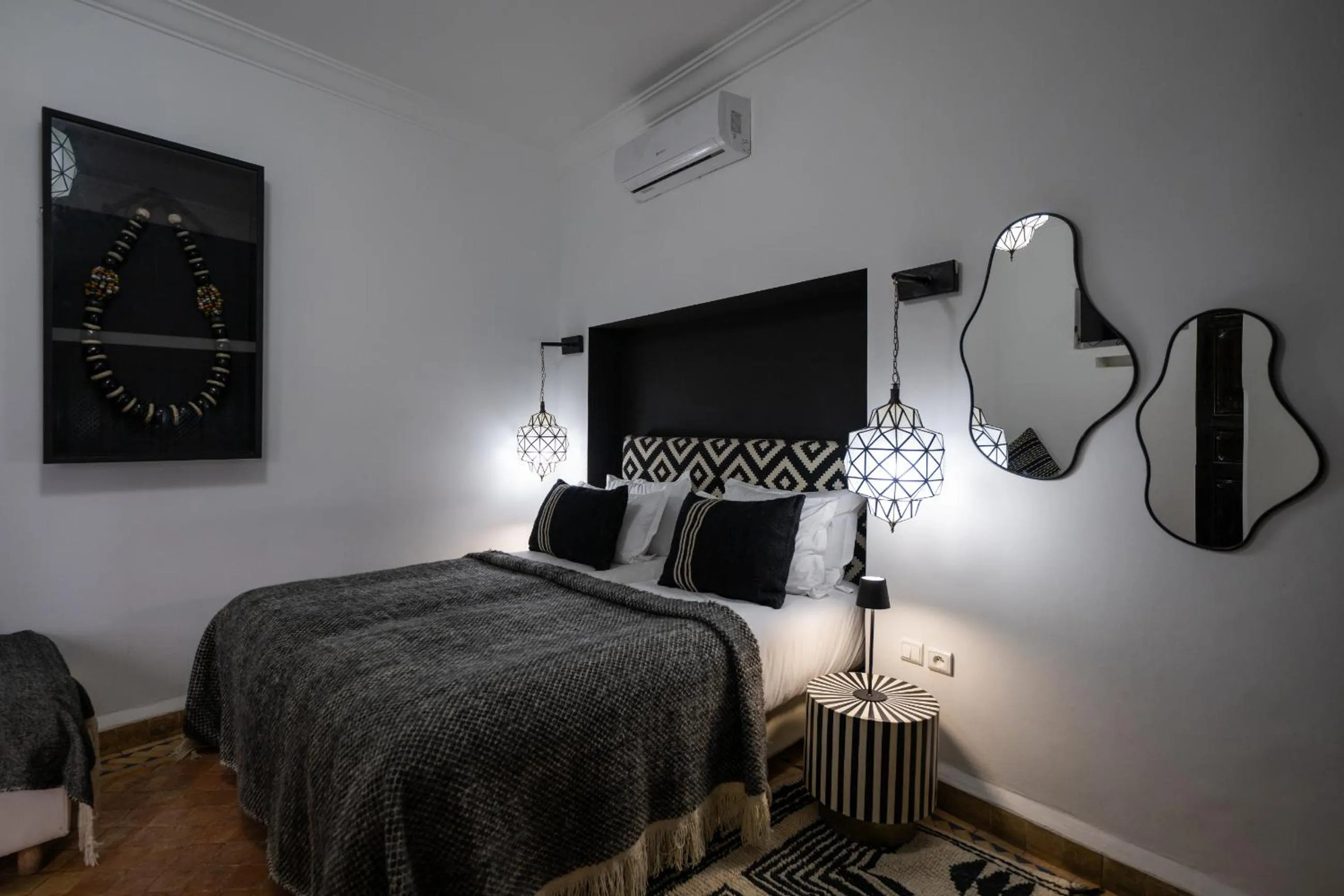 Bedroom, Bed in Riad Dar Beldia and Spa