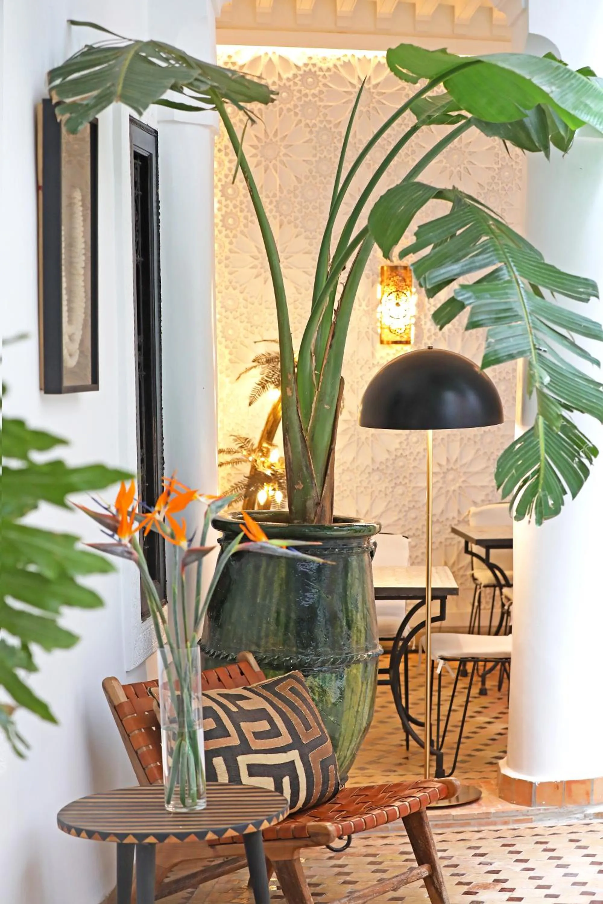 Patio in Riad Dar Beldia and Spa