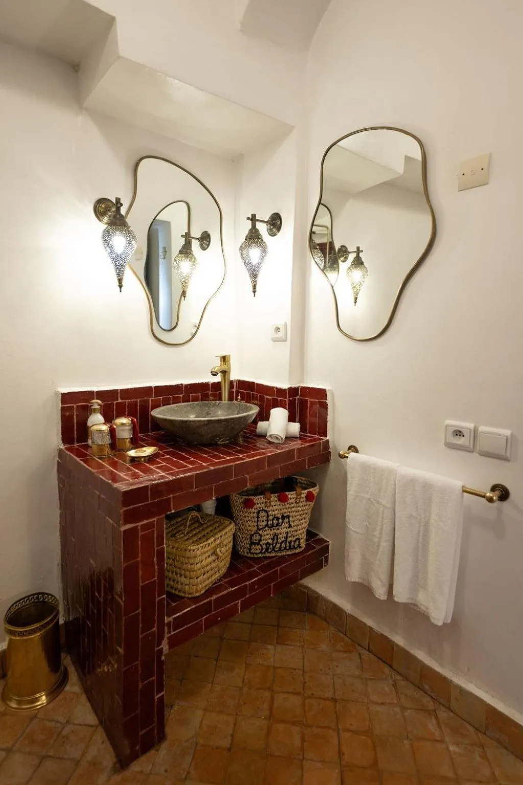 Bathroom in Riad Dar Beldia and Spa