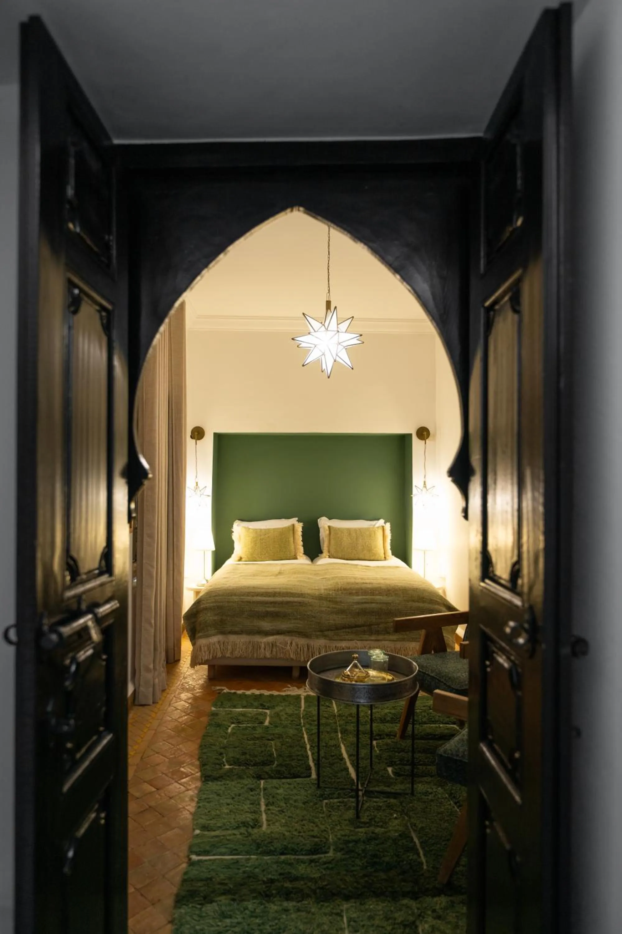 Bedroom, Bed in Riad Dar Beldia and Spa
