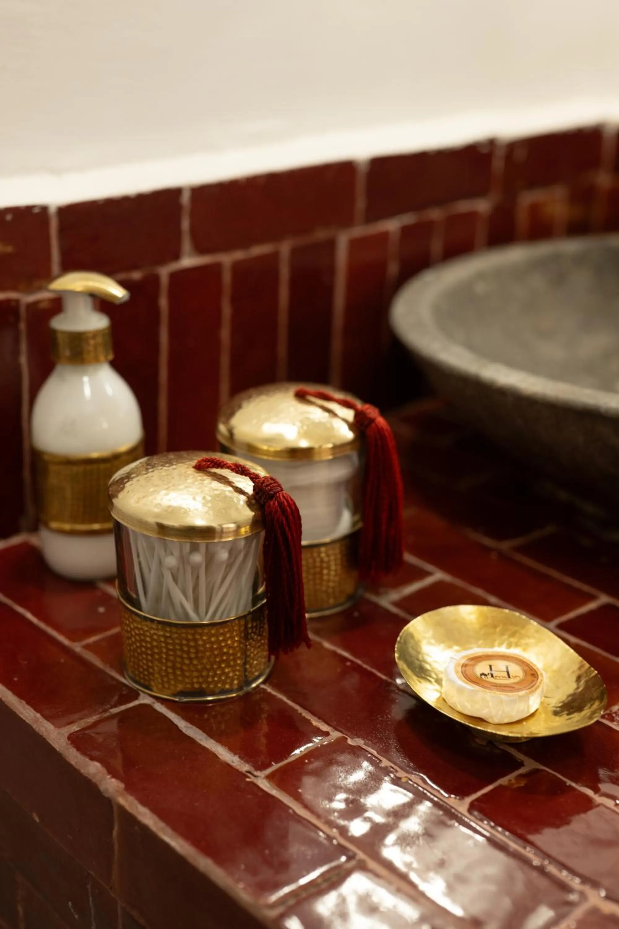 Bathroom in Riad Dar Beldia and Spa