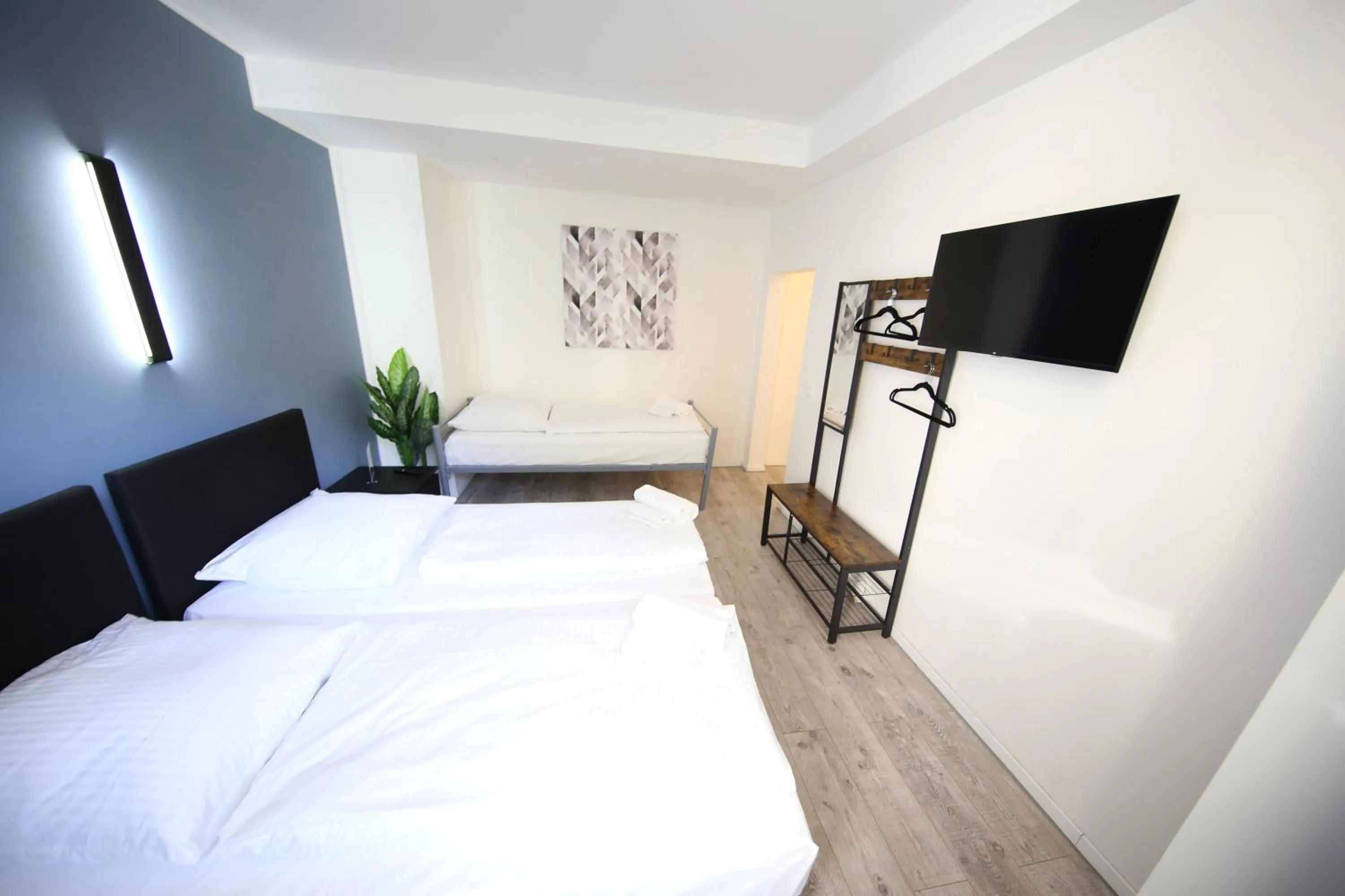 Bed in LUXOMES: Aparthotel Nürnberg Zentrum Süd