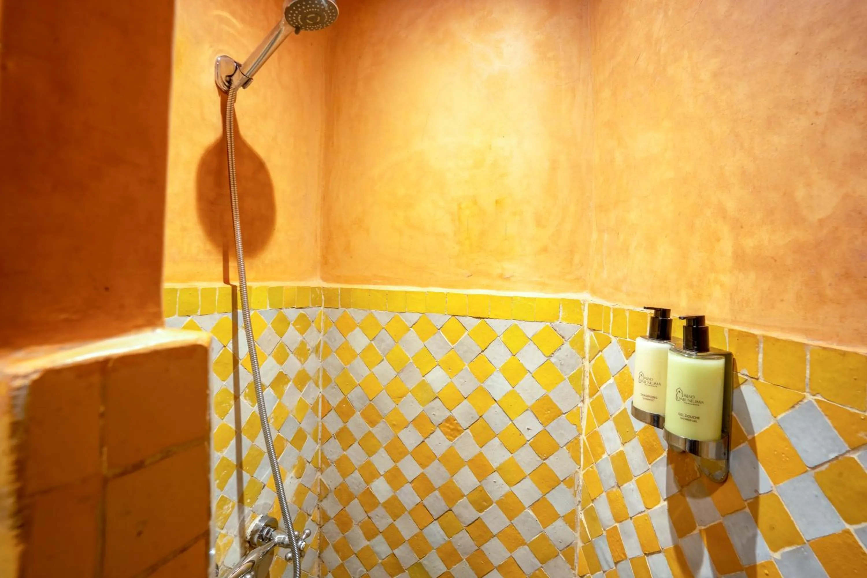 Shower in riad dar nejma & Spa