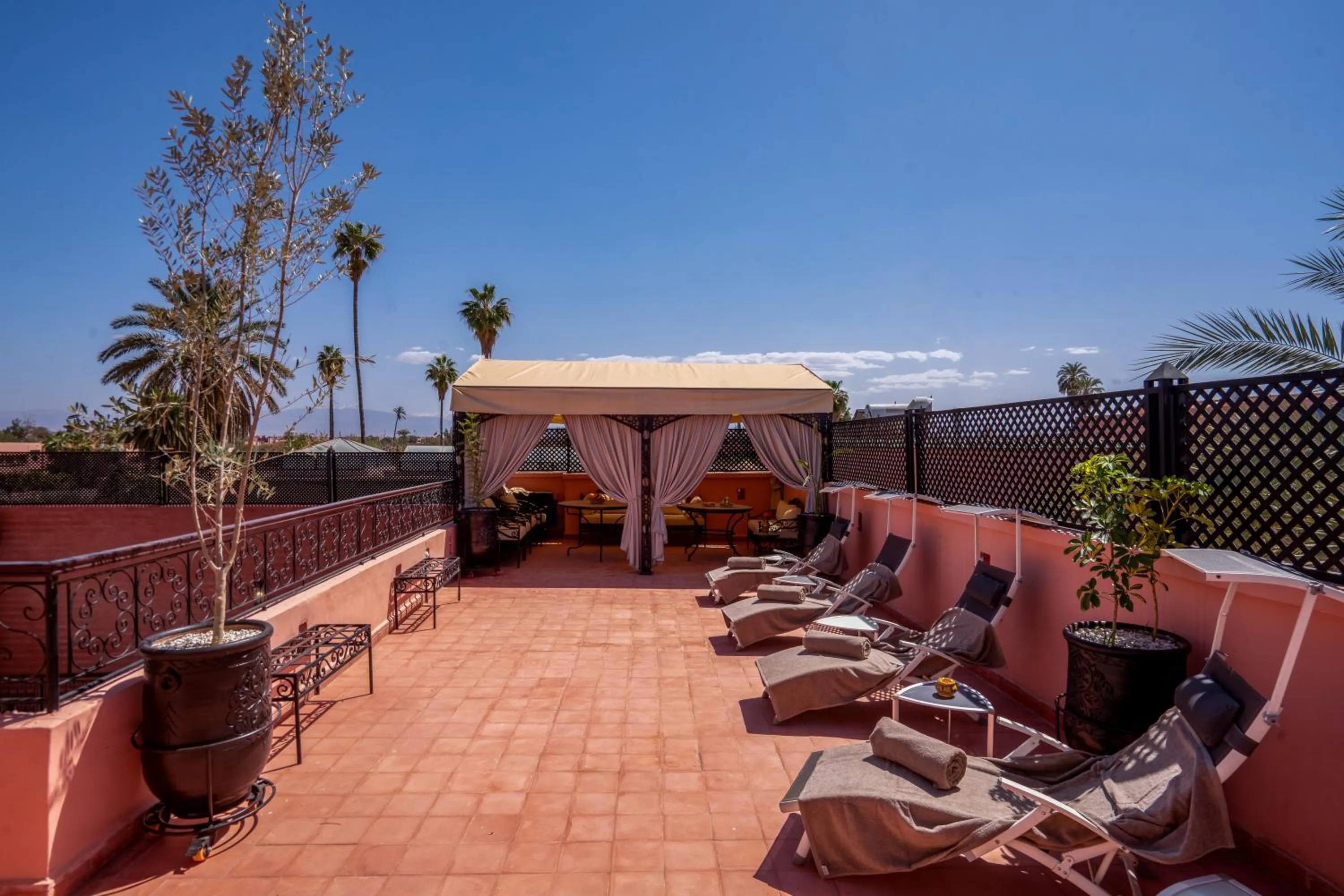 Patio in riad dar nejma & Spa