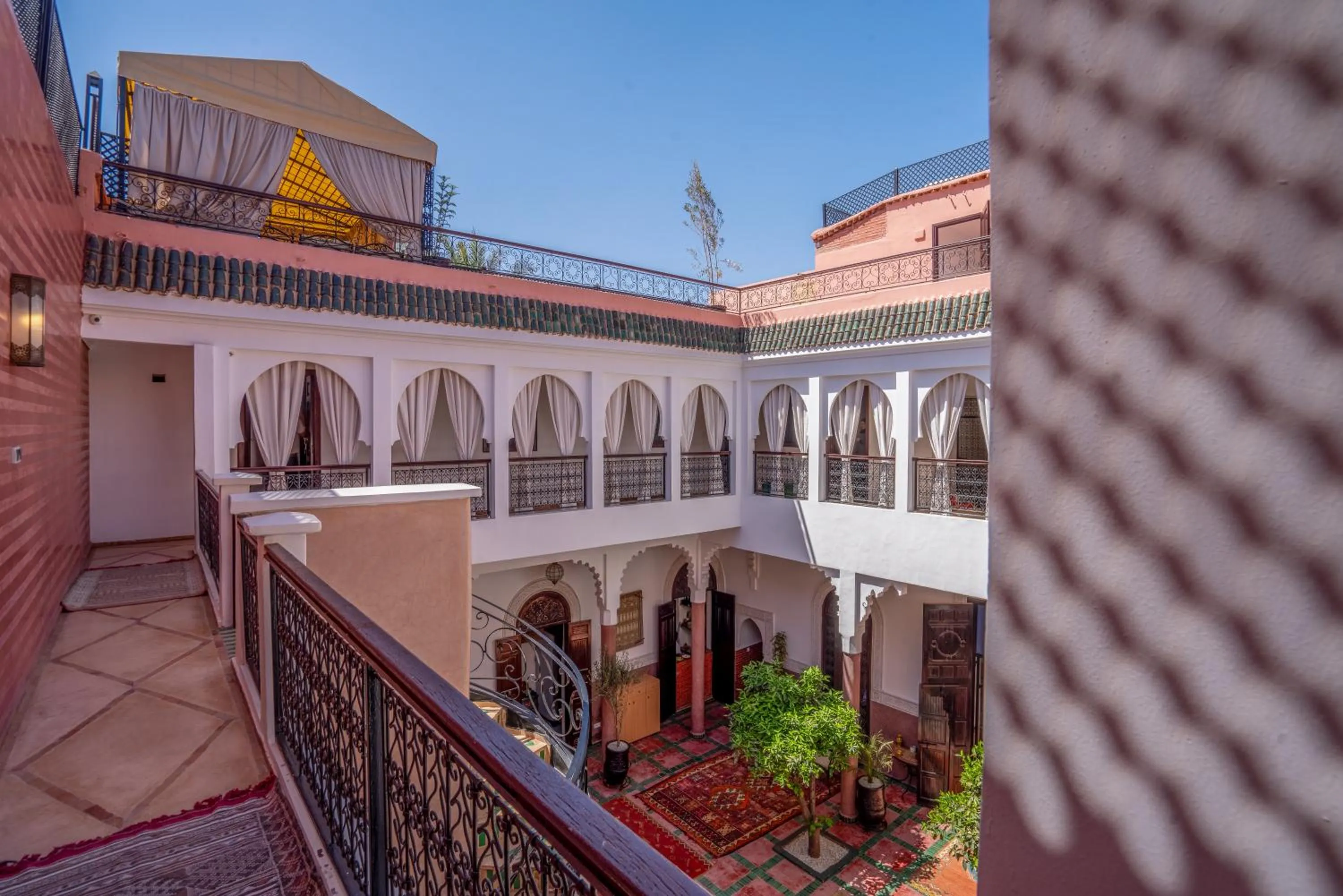 Patio in riad dar nejma & Spa