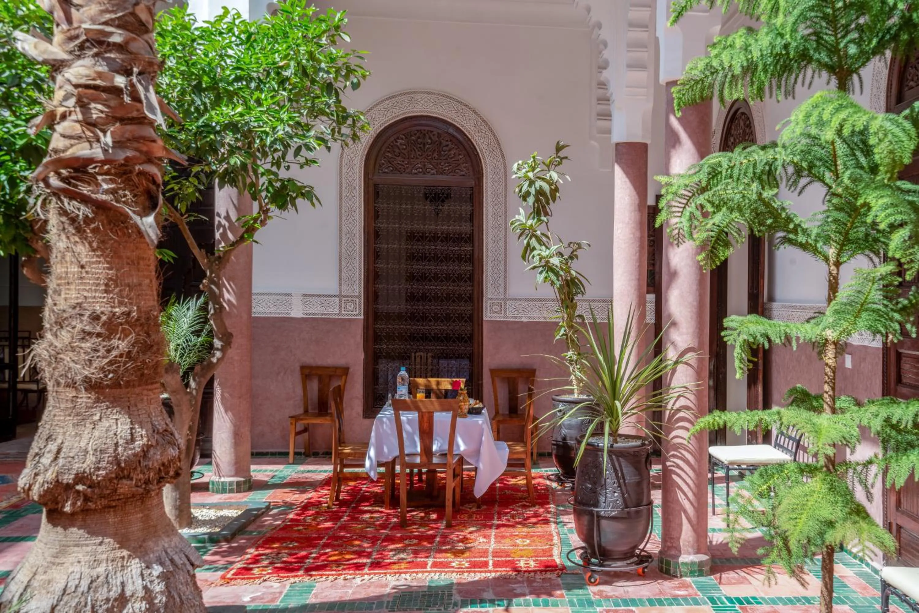 Patio in riad dar nejma & Spa