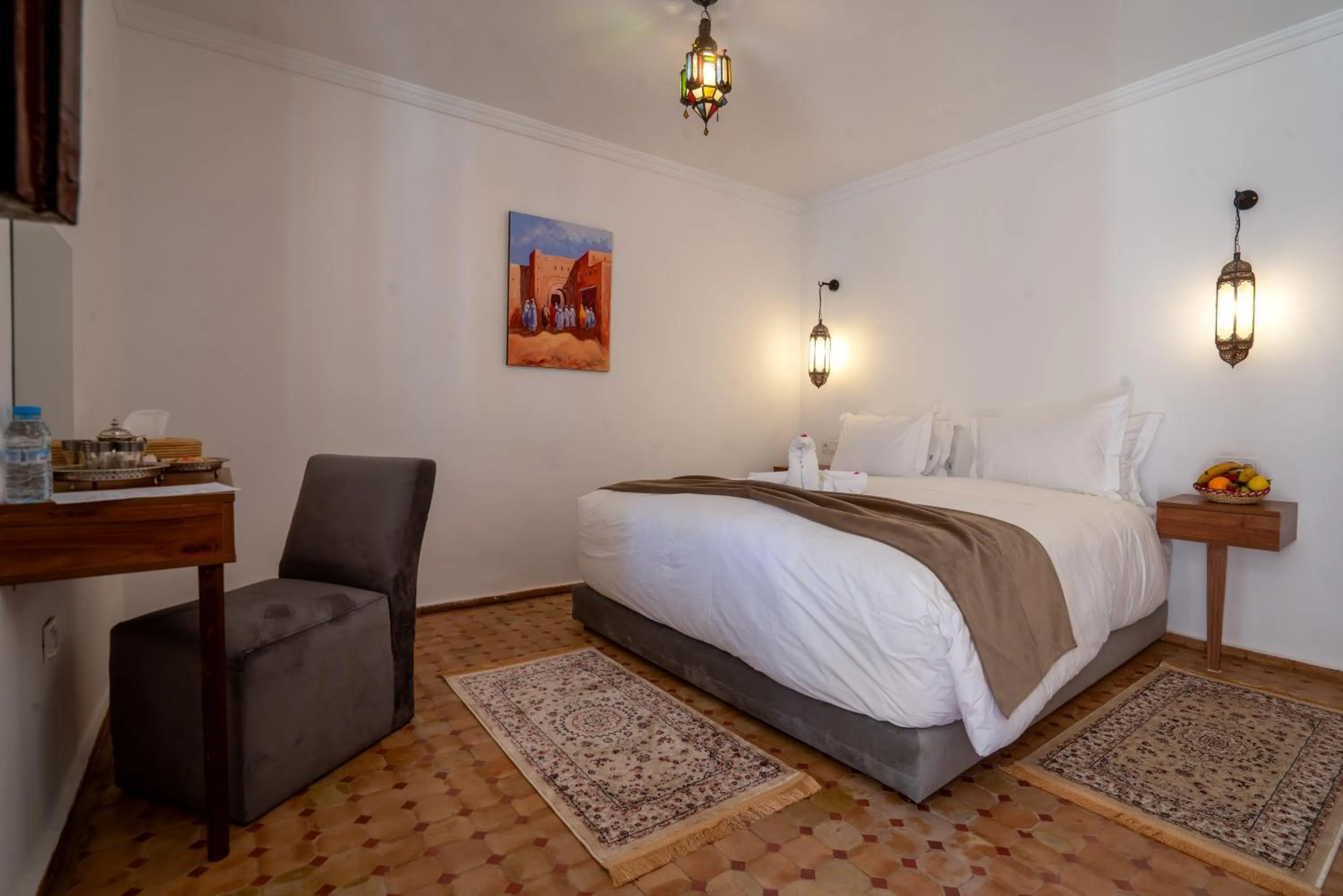 Bed in riad dar nejma & Spa