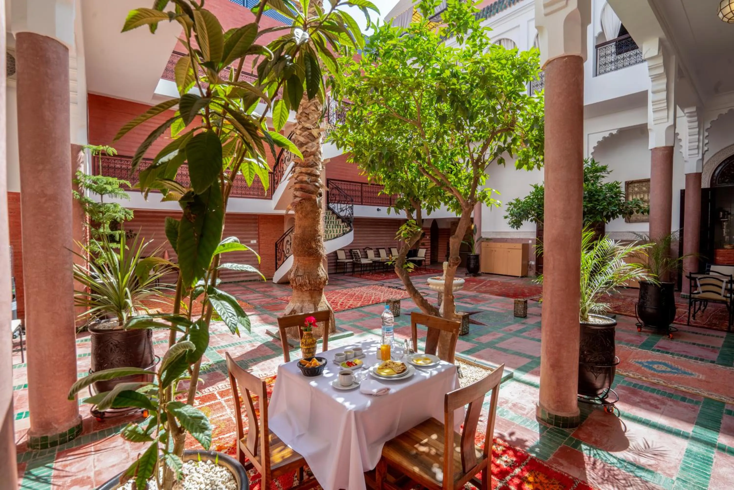 Dining area in riad dar nejma & Spa