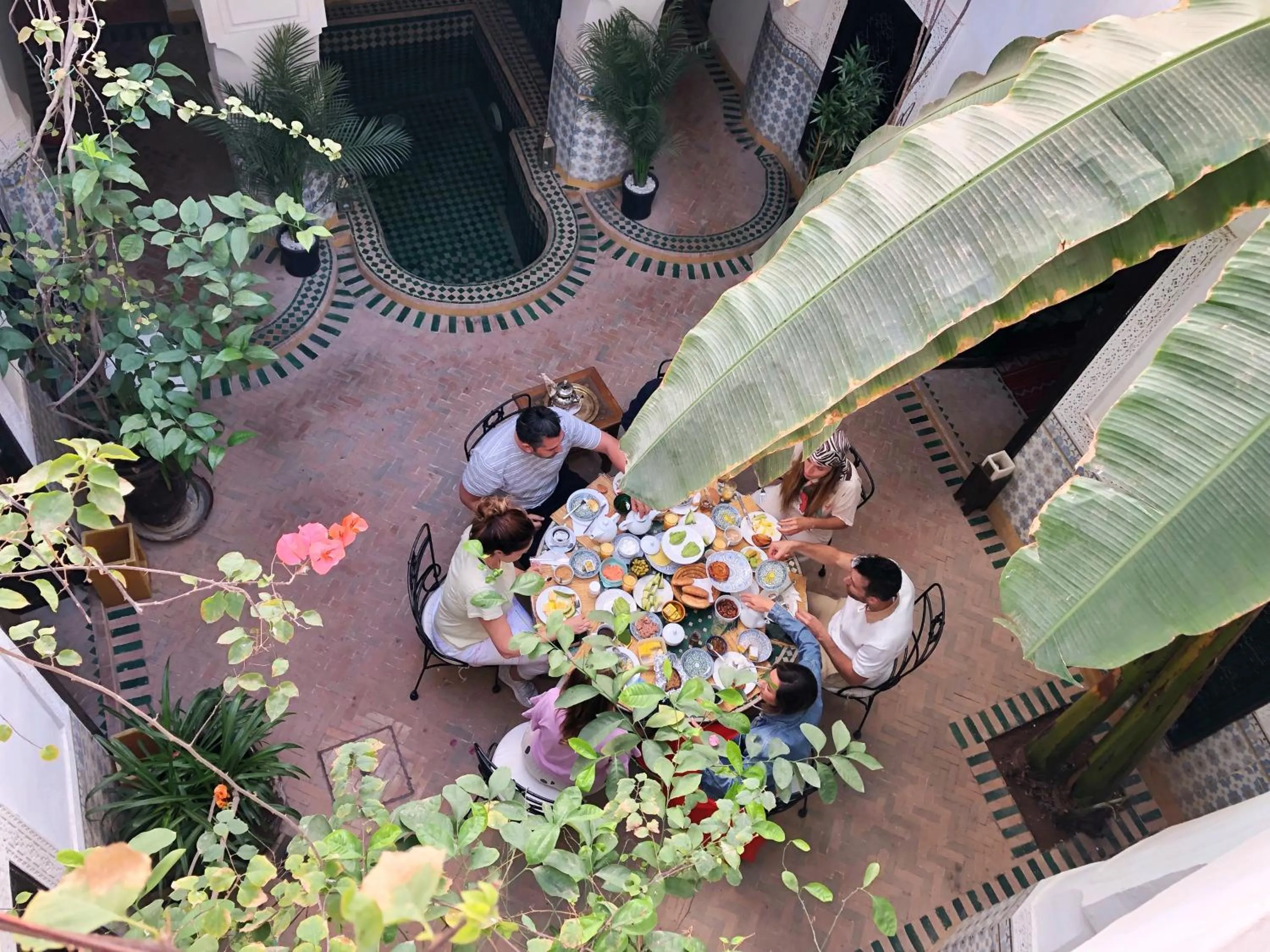 Patio in Riad Al Mamoune