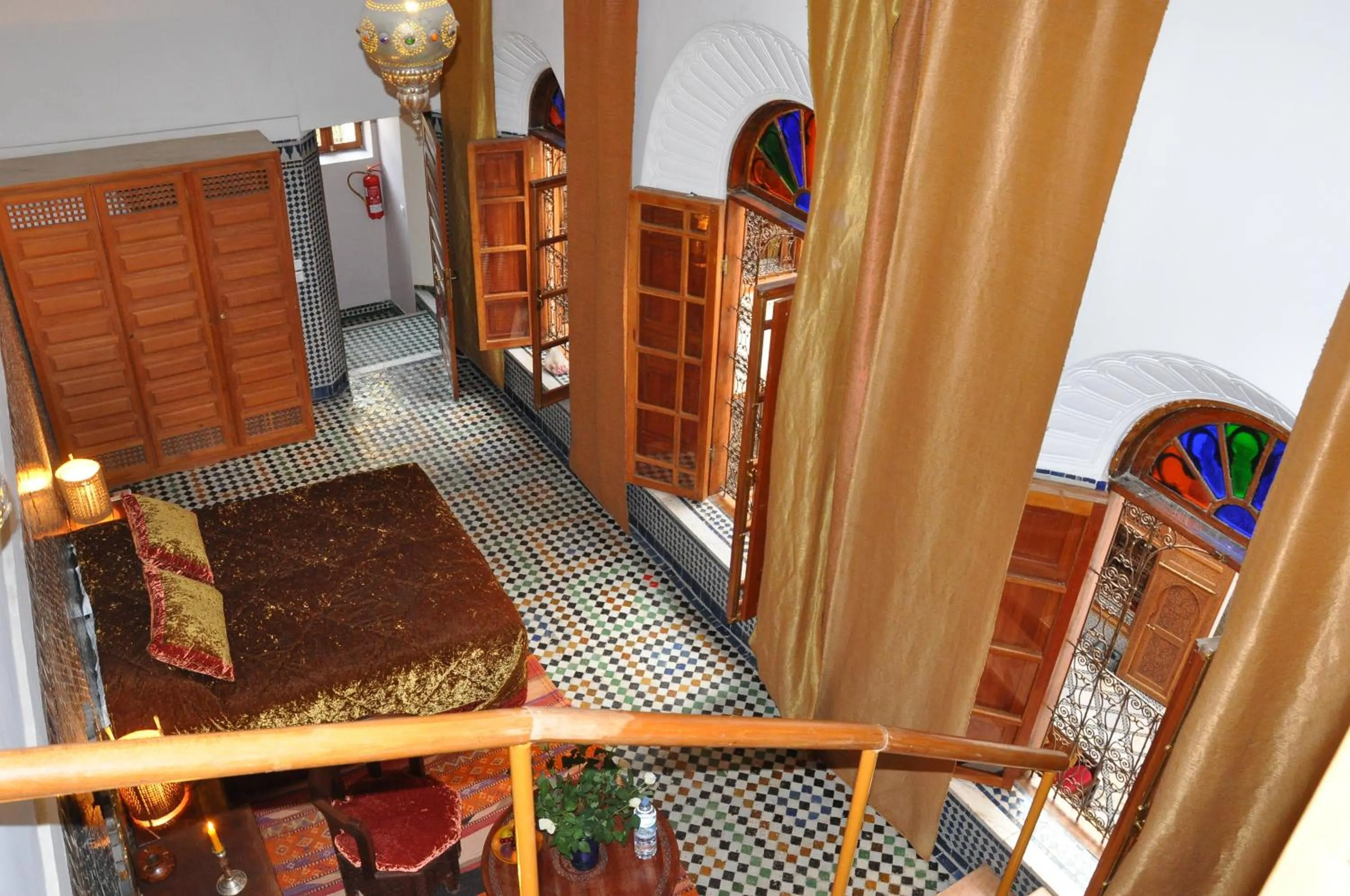 Bedroom in Riad Au 20 Jasmins
