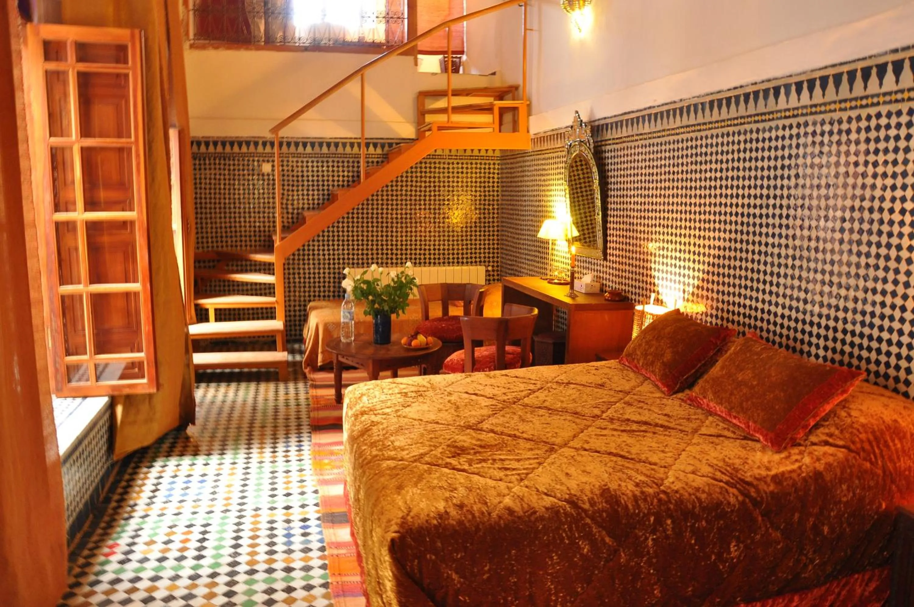 Photo of the whole room, Bed in Riad Au 20 Jasmins