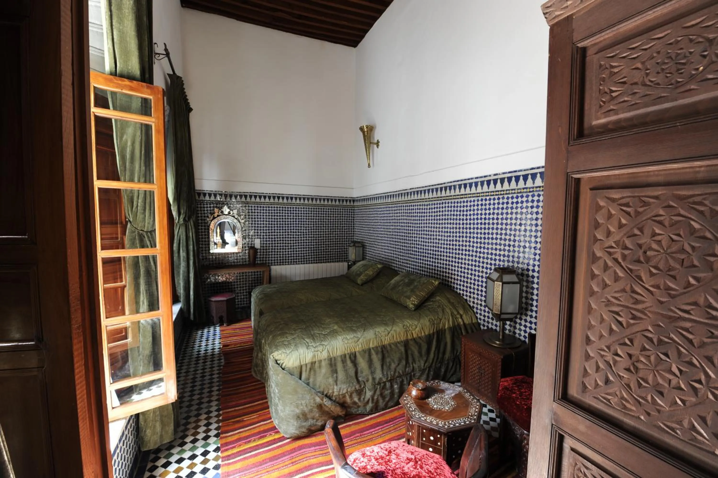 Bedroom, Bed in Riad Au 20 Jasmins