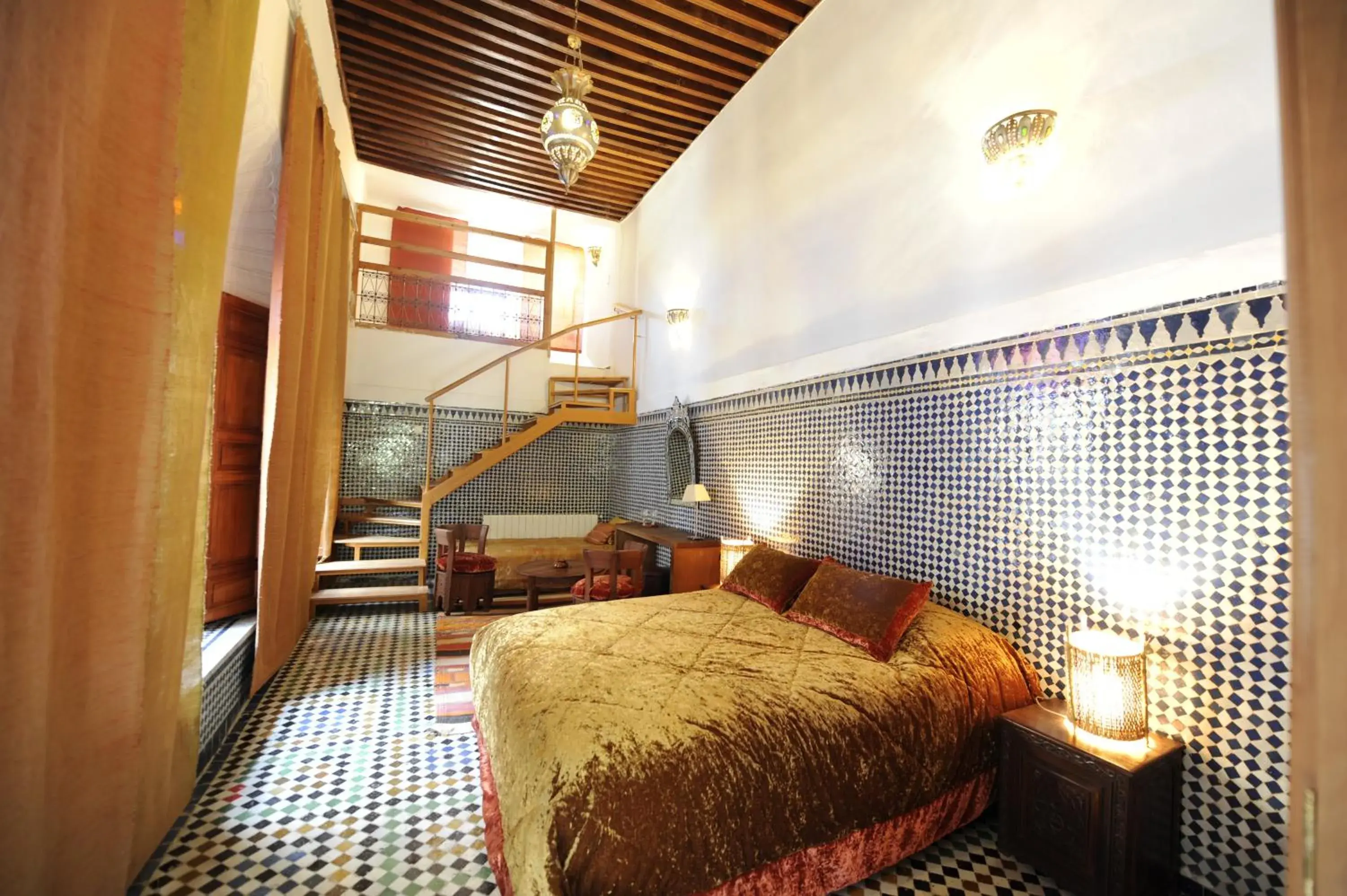 Photo of the whole room, Bed in Riad Au 20 Jasmins Photo of the whole room, Bed in Riad Au 20 Jasmins