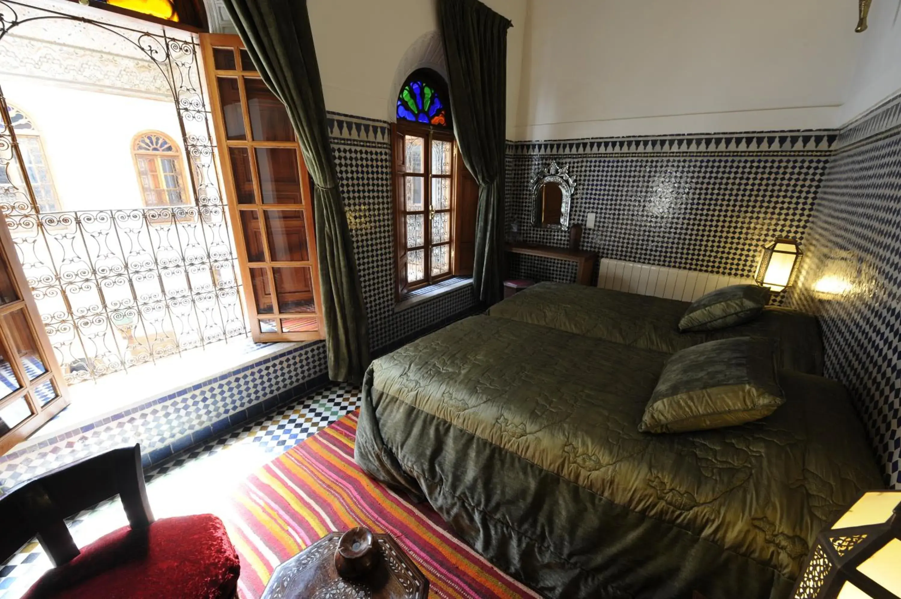 Bedroom, Bed in Riad Au 20 Jasmins Bedroom, Bed in Riad Au 20 Jasmins