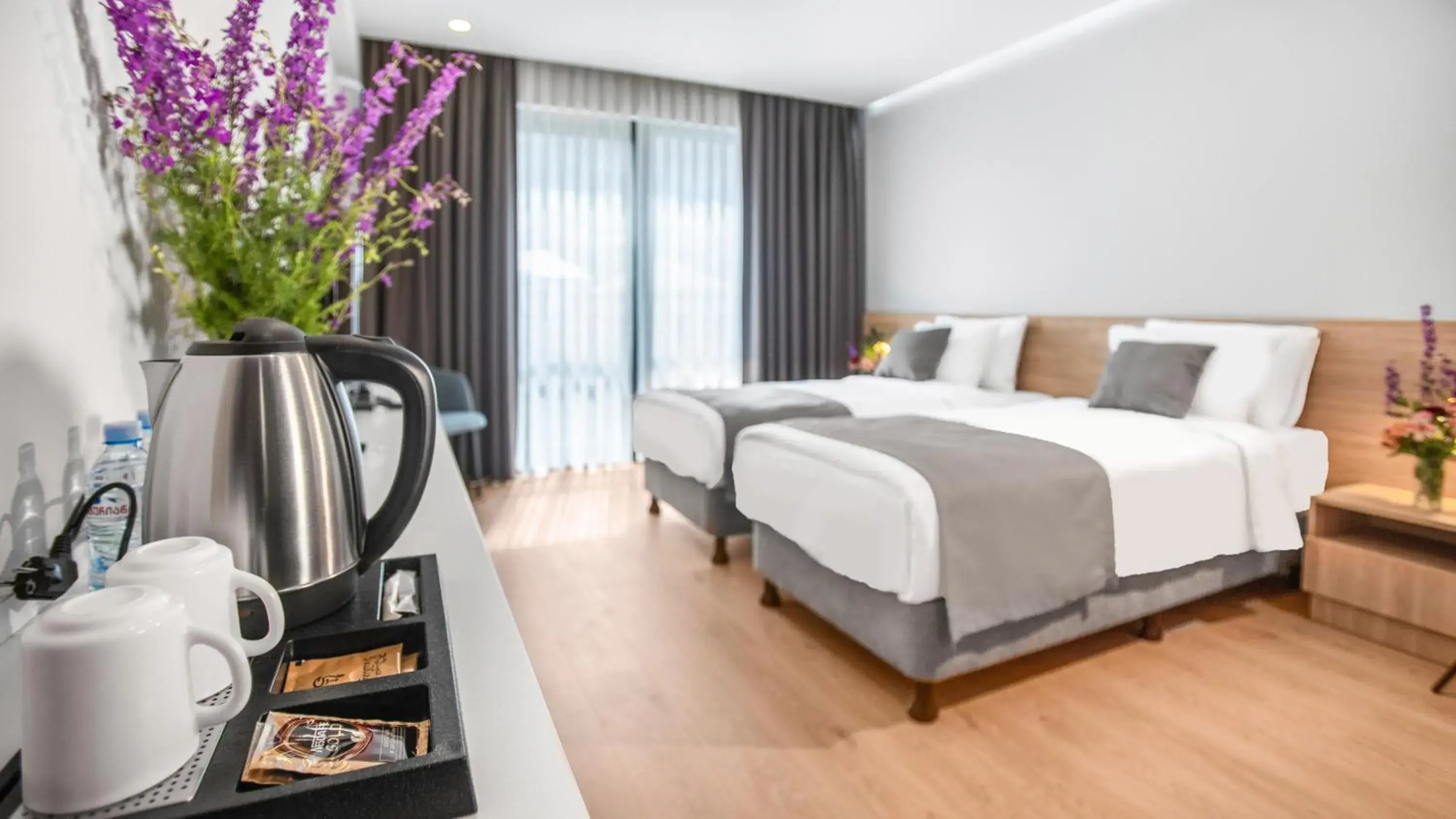 Twin Room in Hotel Memoir Kazbegi by DNT Group Twin Room in Hotel Memoir Kazbegi by DNT Group