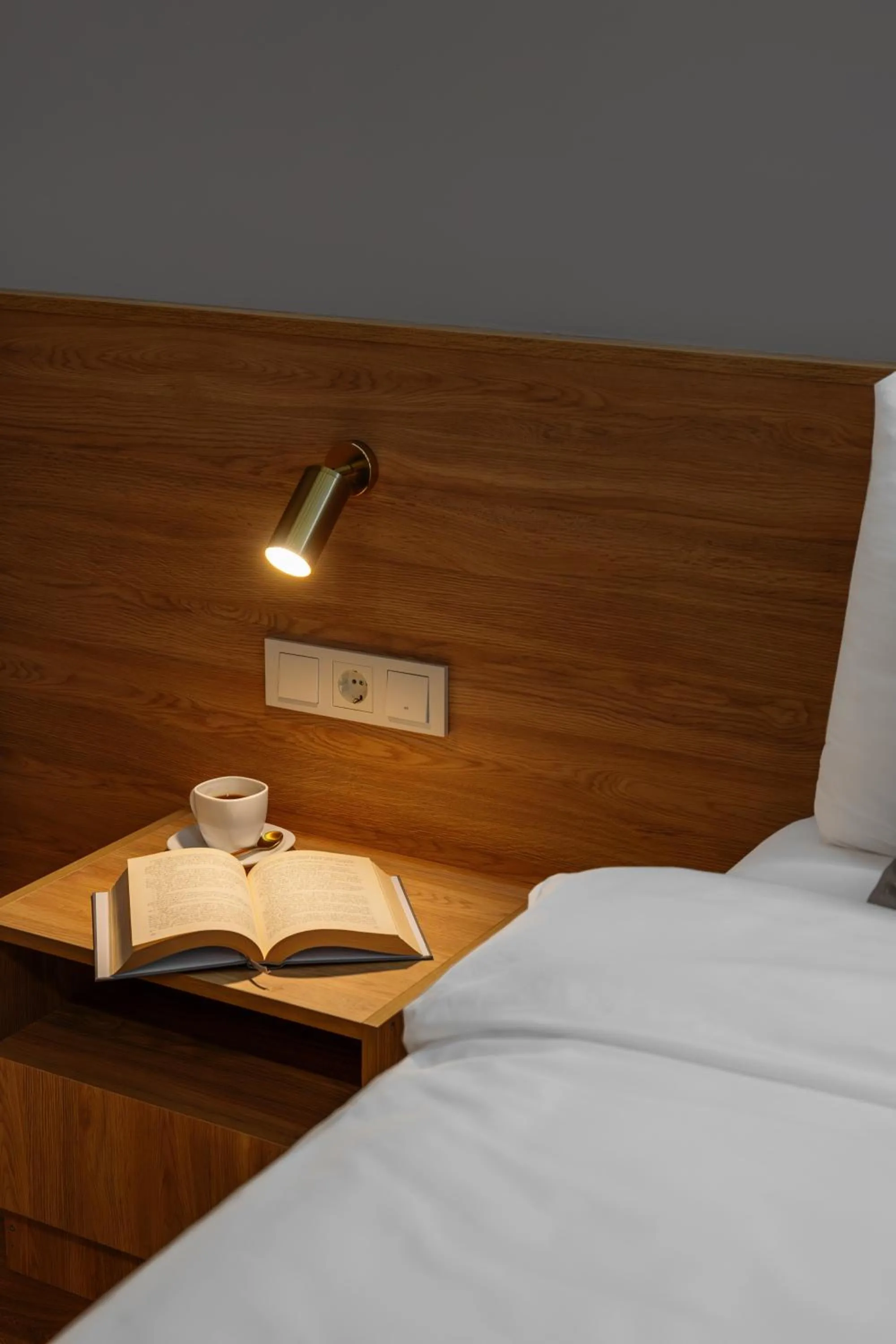 Bed in Hotel Memoir Kazbegi by DNT Group