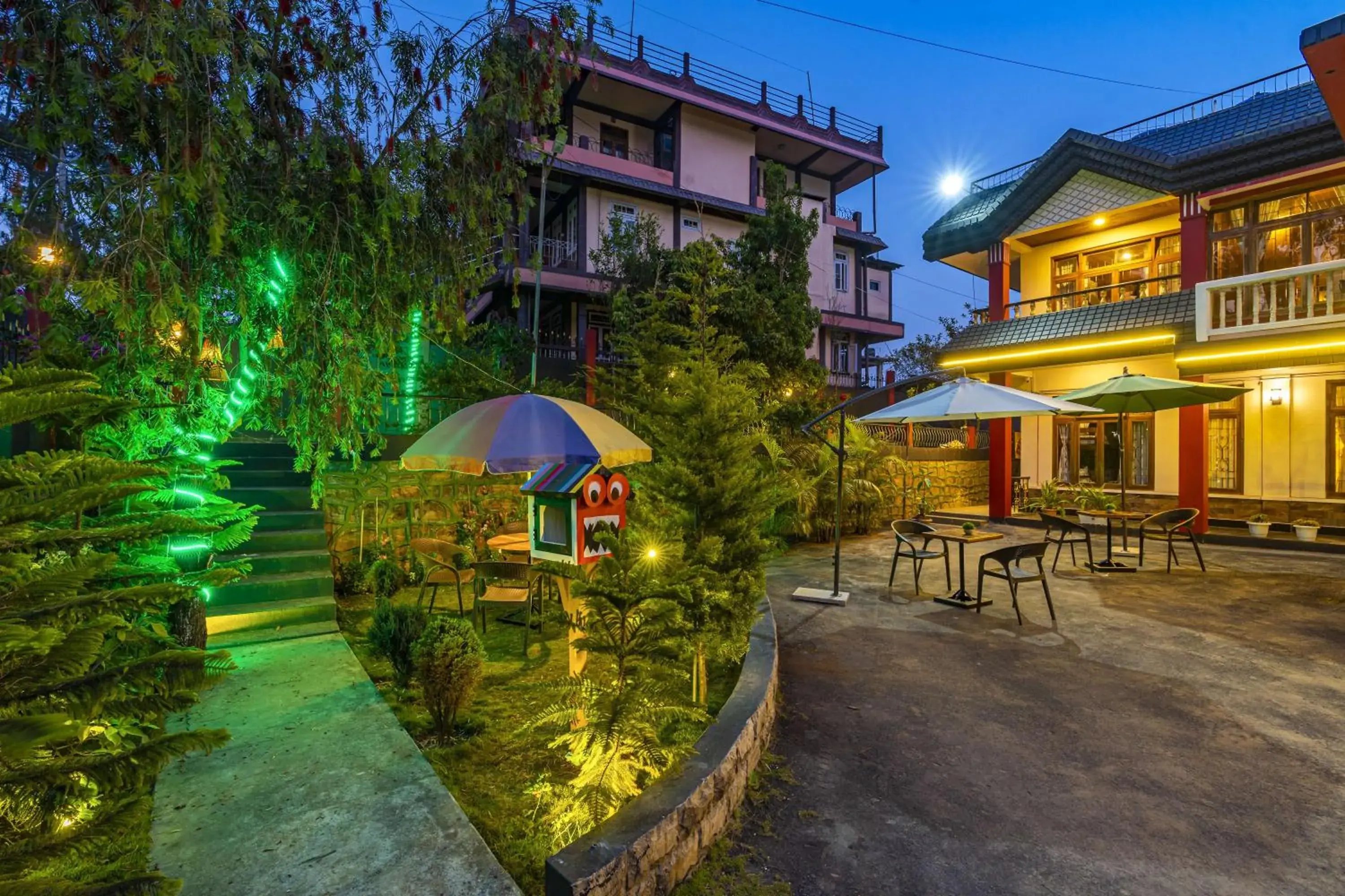 Property building in Zostel Shillong Property building in Zostel Shillong