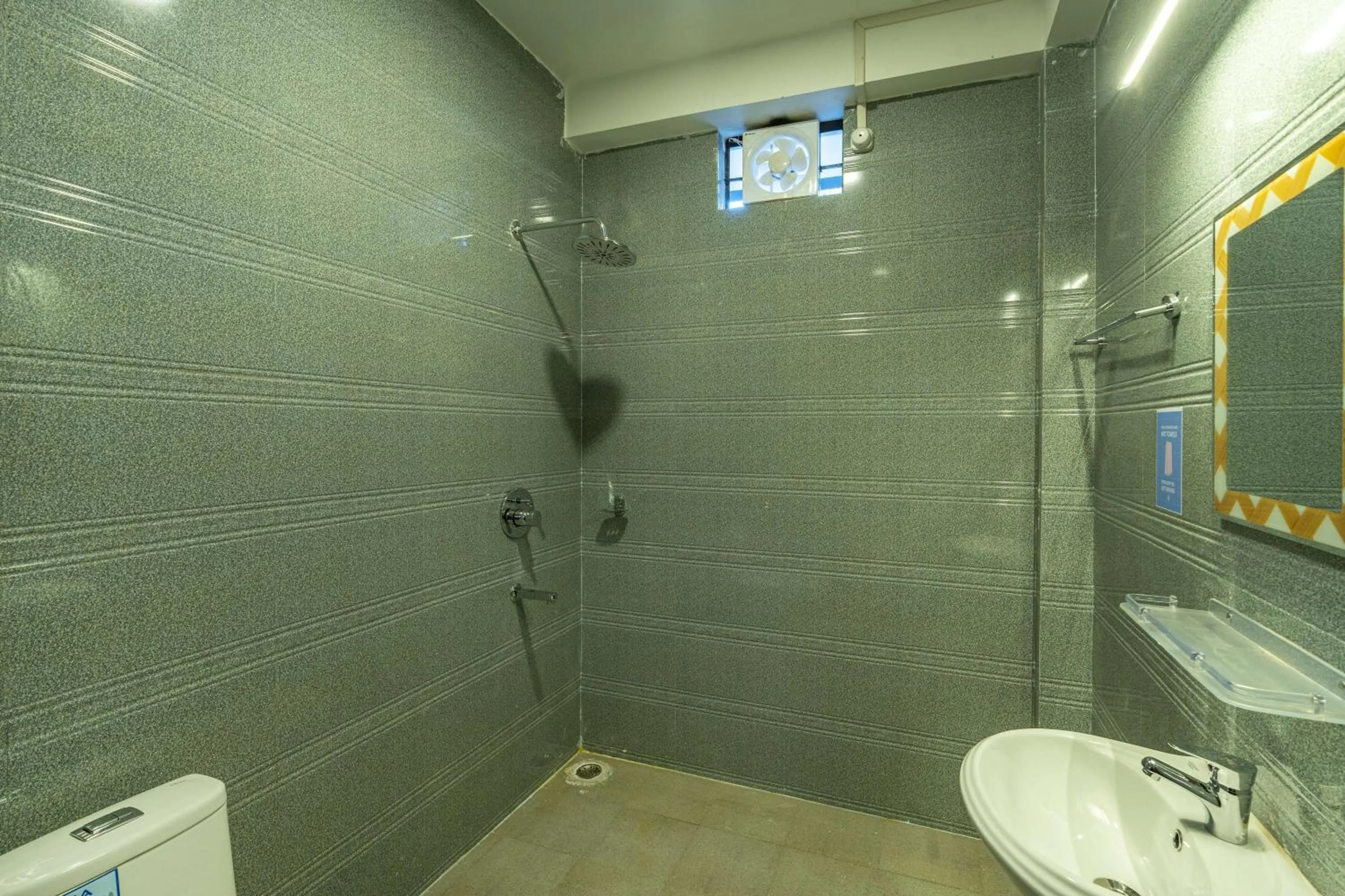 Bathroom in Zostel Shillong