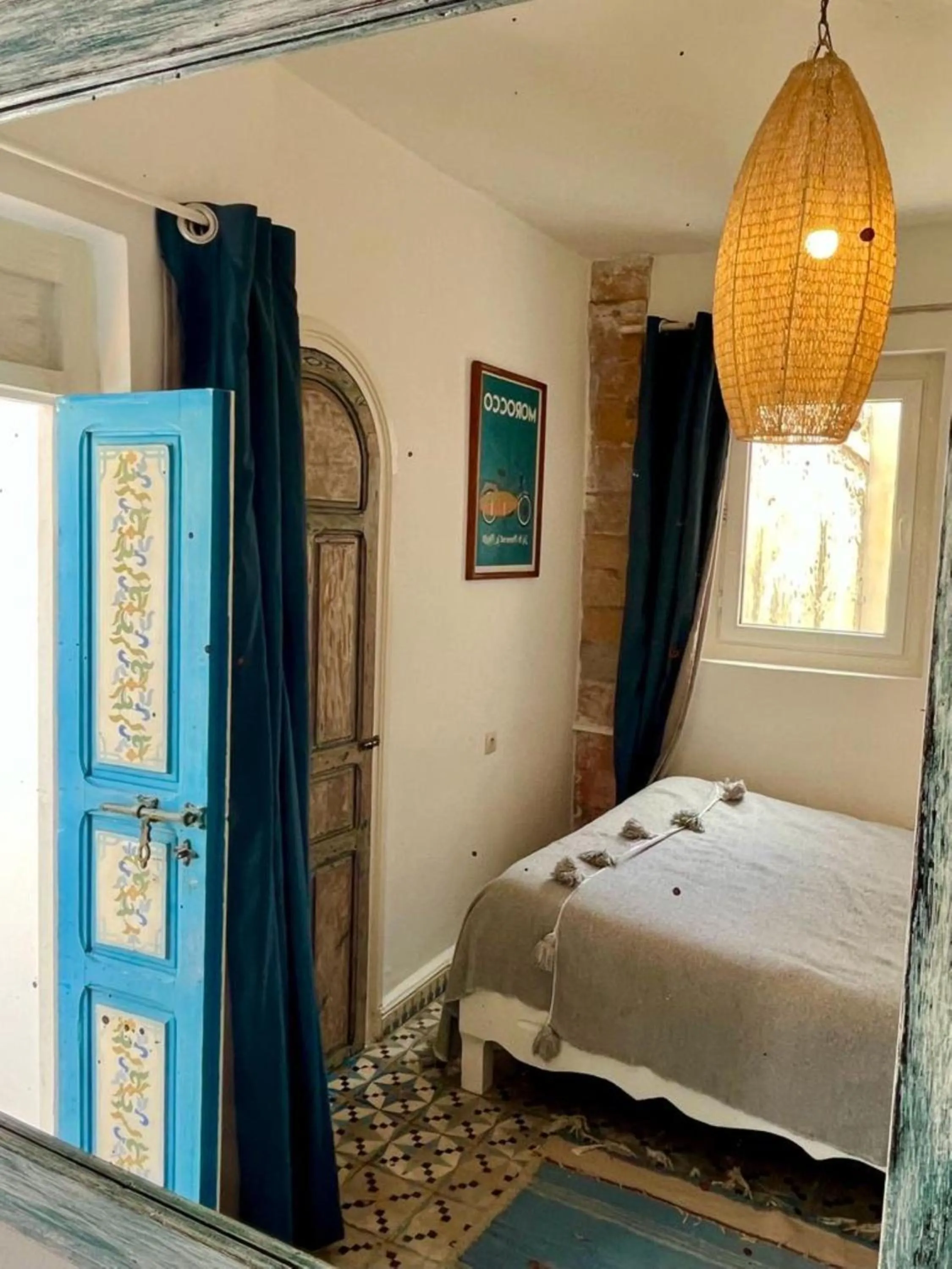 Bedroom, Bed in Hôtel Emeraude Essaouira