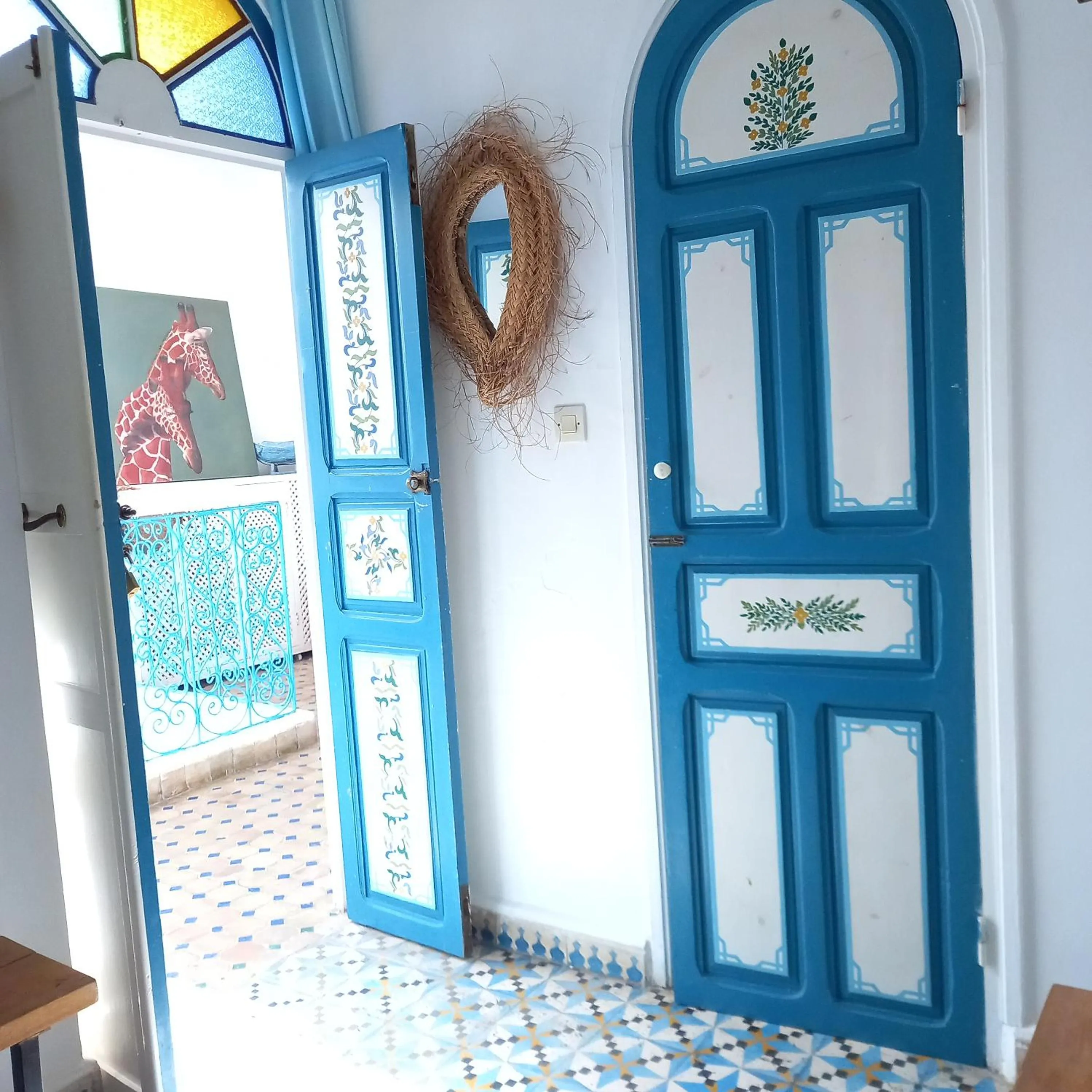 Bedroom in Hôtel Emeraude Essaouira