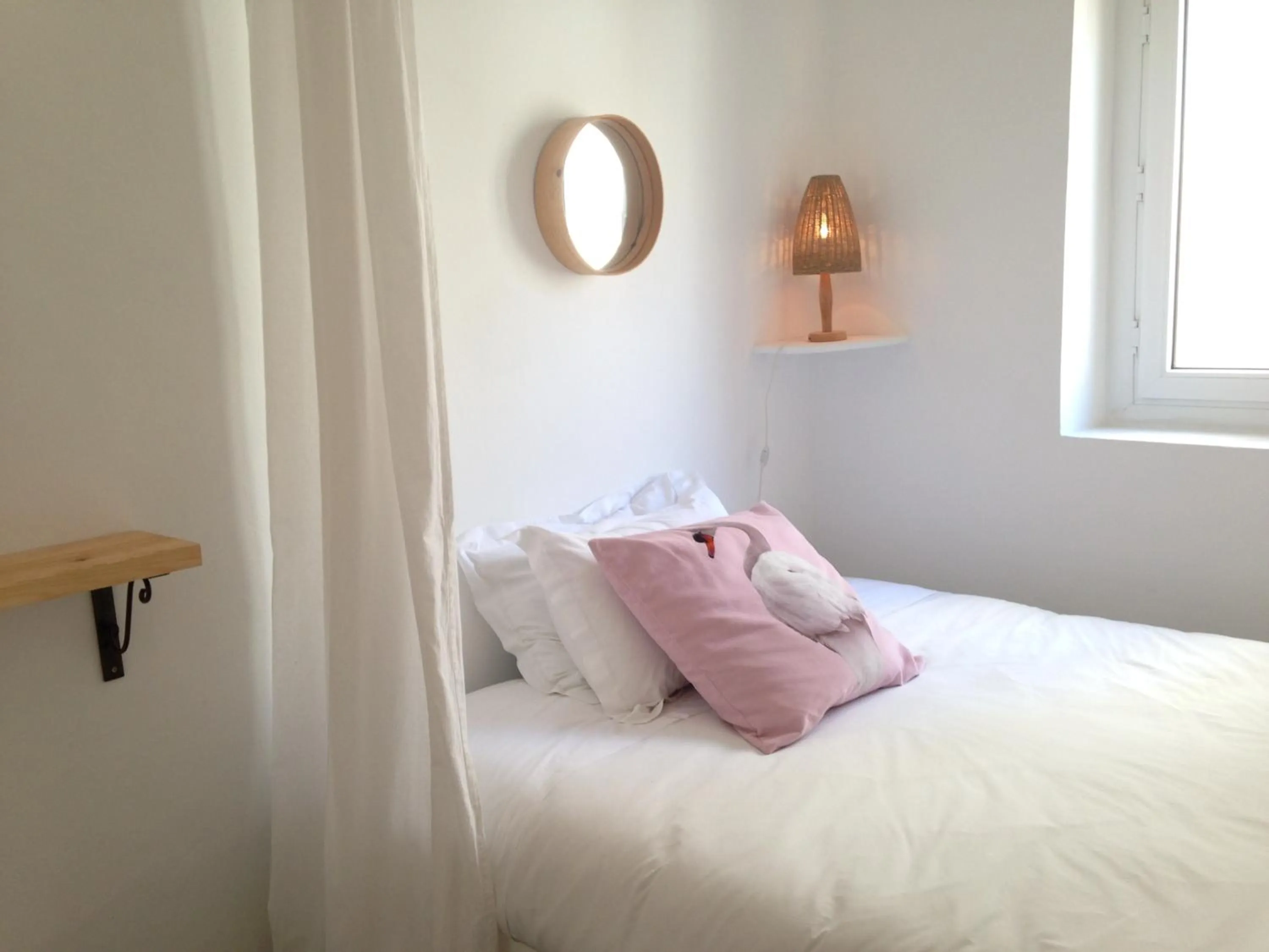 Bed in Hôtel Emeraude Essaouira