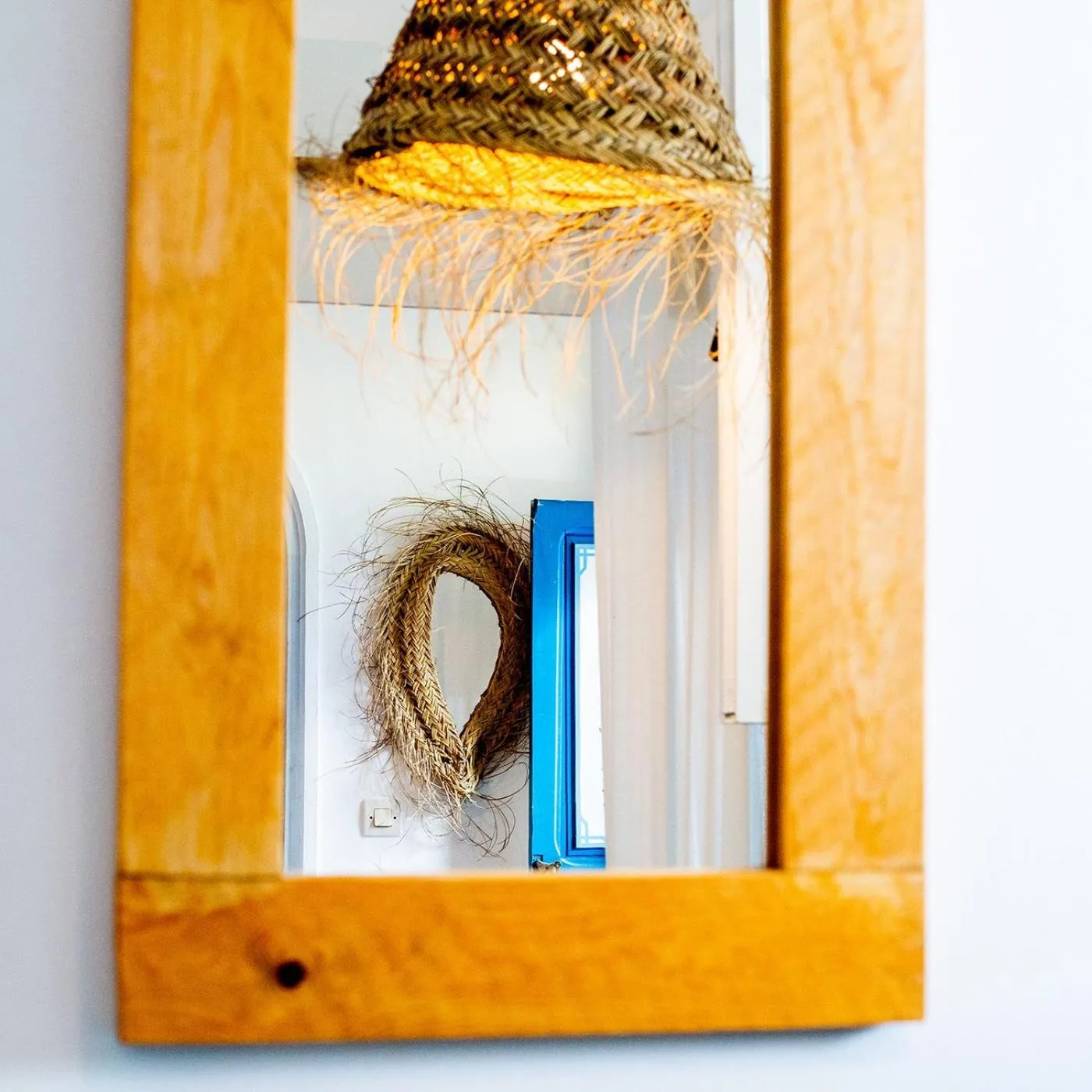 Decorative detail in Hôtel Emeraude Essaouira