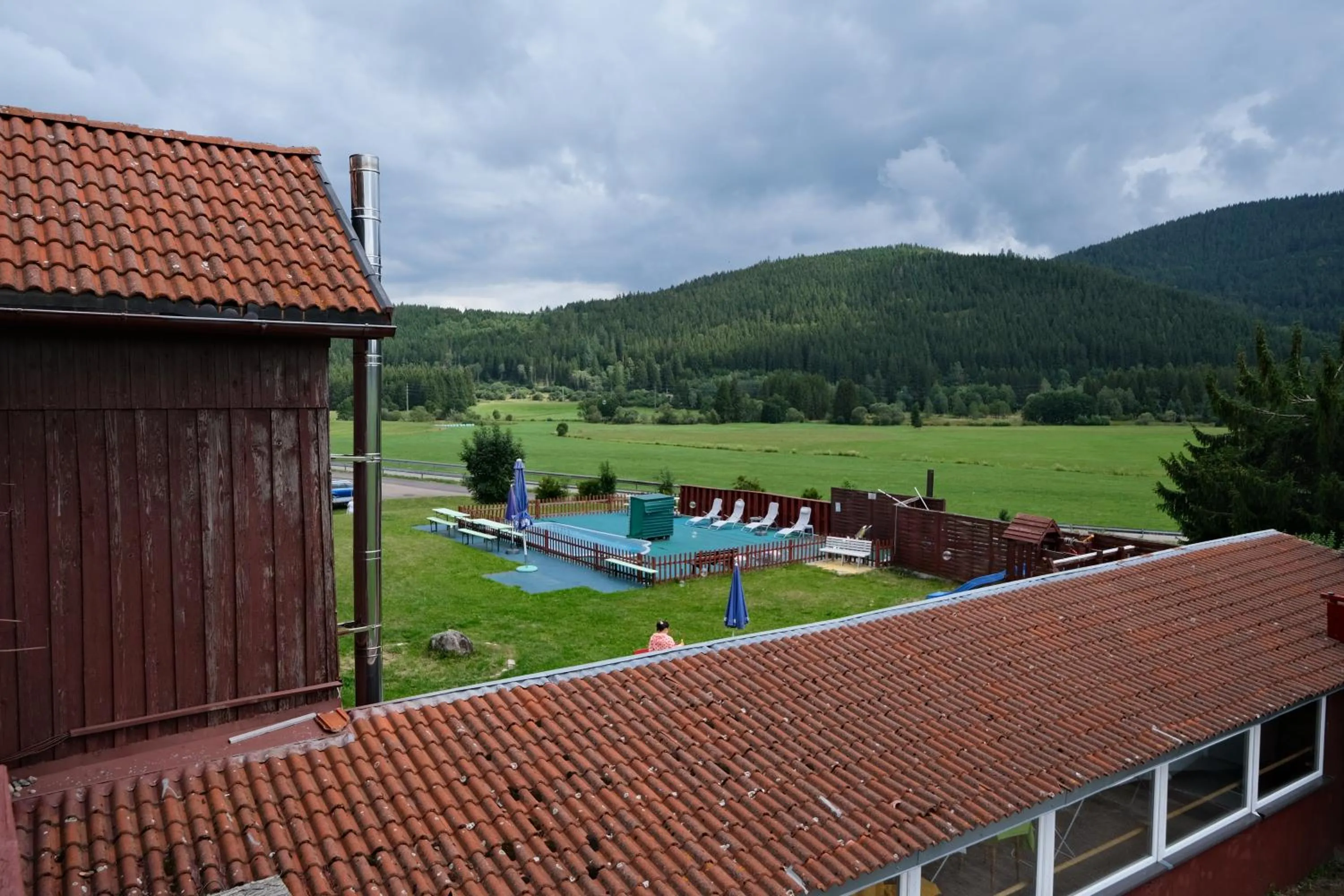 View (from property/room) in B und B Titisee Hotel Sonnenmatte nahe Badeparadies