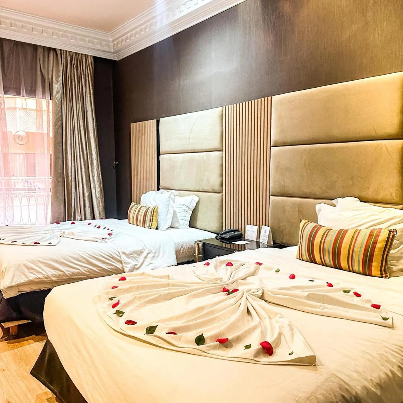 Bed in Royal Mirage Deluxe