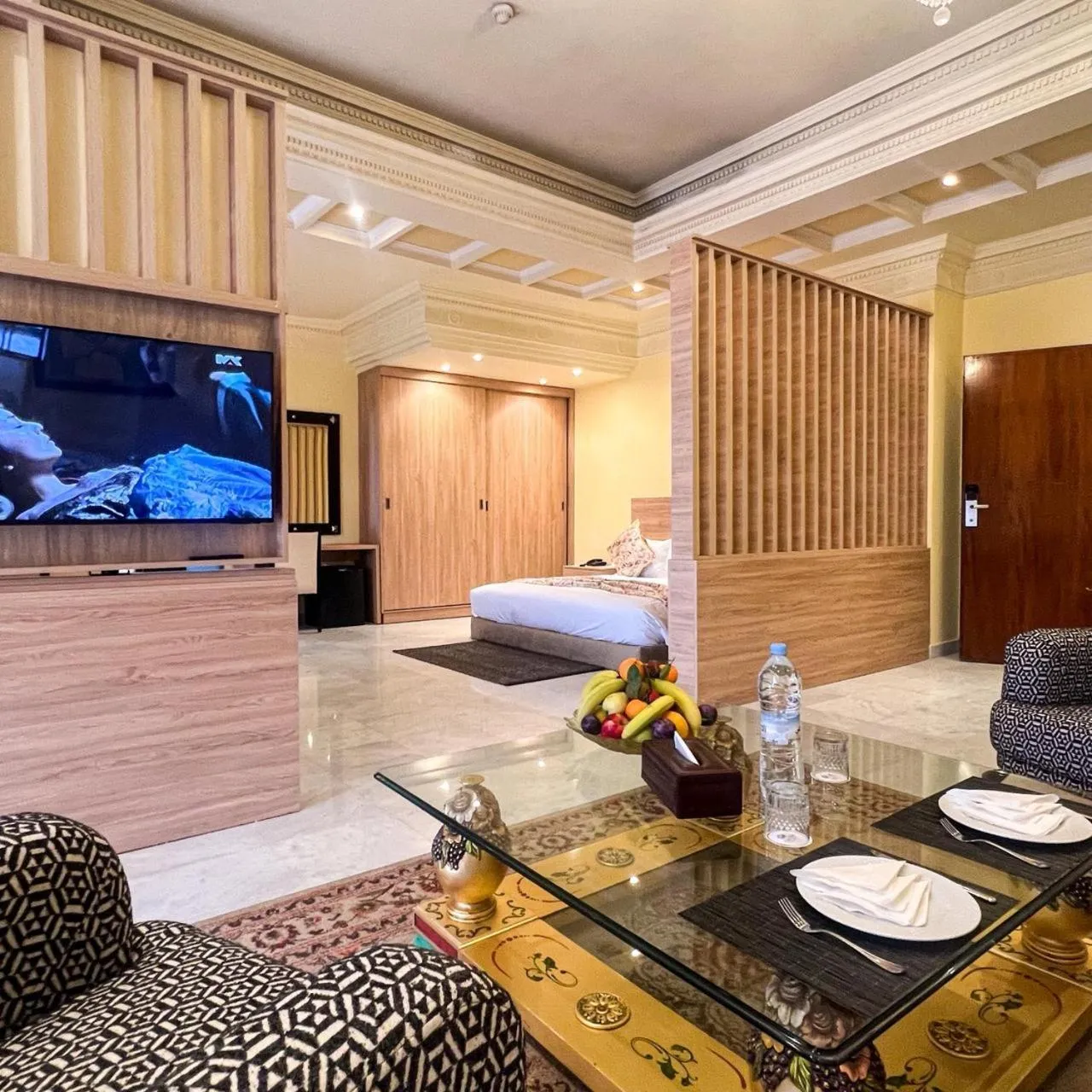 Bed in Royal Mirage Deluxe