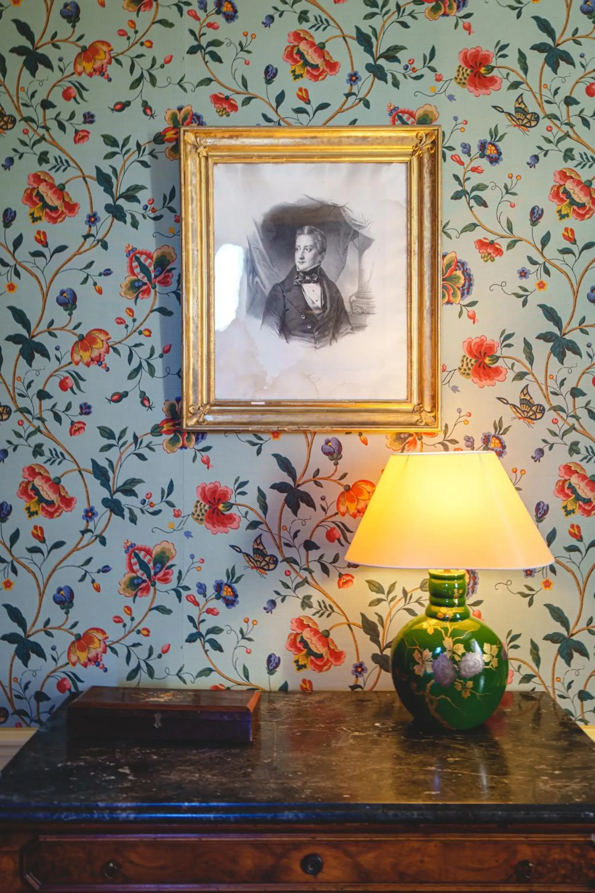 Decorative detail in Château La Comtesse de Loire & Spa Decorative detail in Château La Comtesse de Loire & Spa