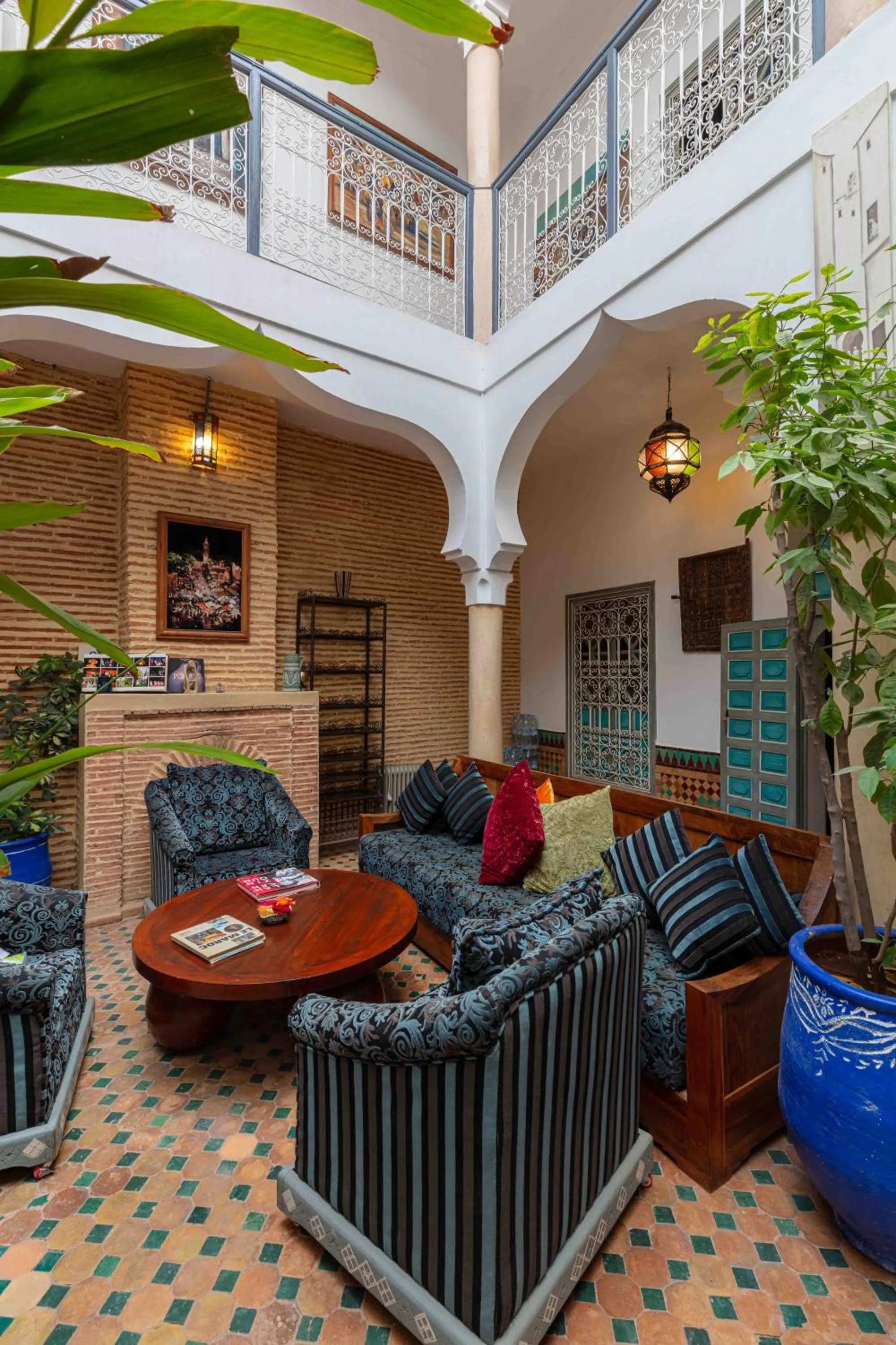 Living room in Riad Zinoun & Spa 11 Rooms