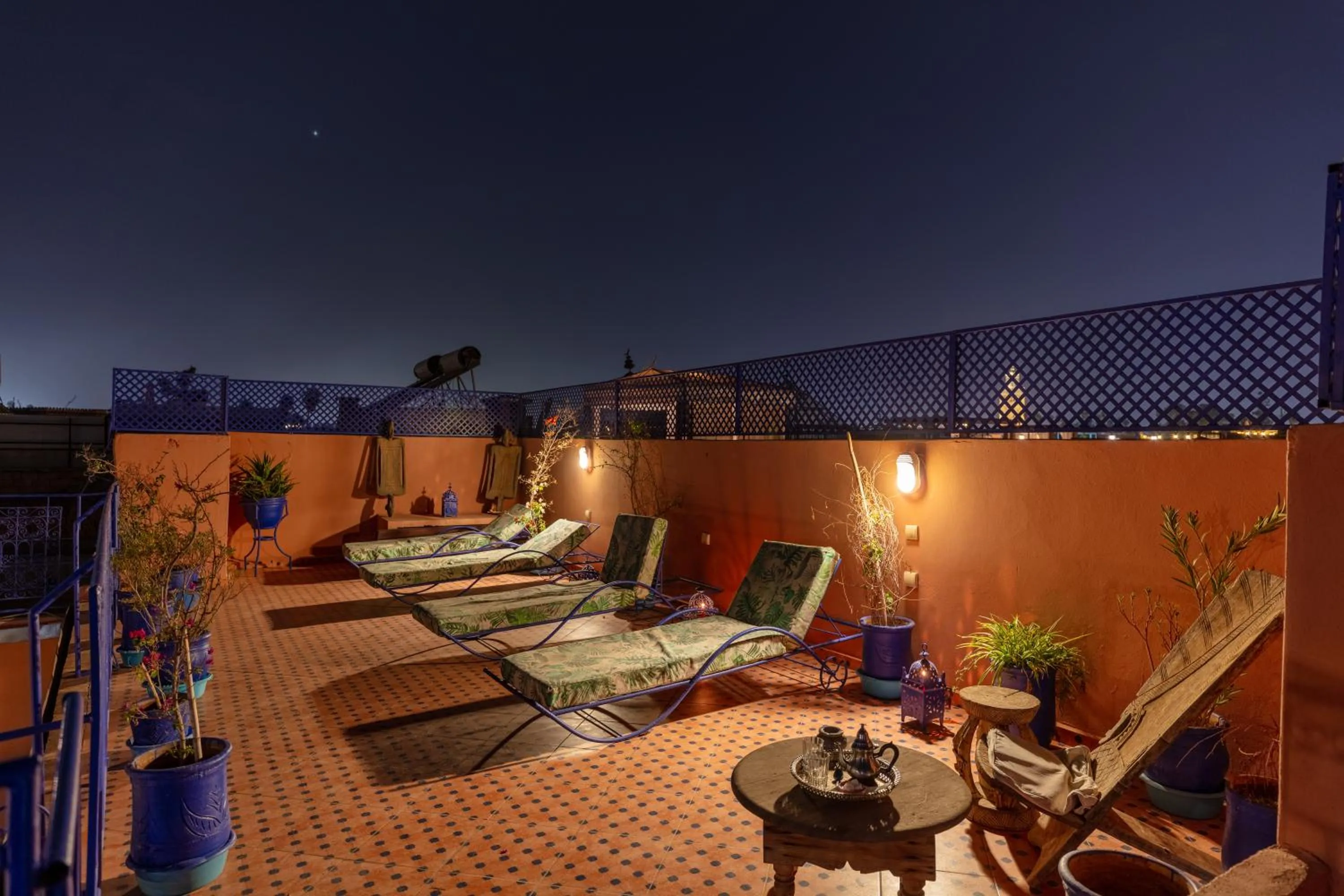 Patio in Riad Zinoun & Spa 11 Rooms