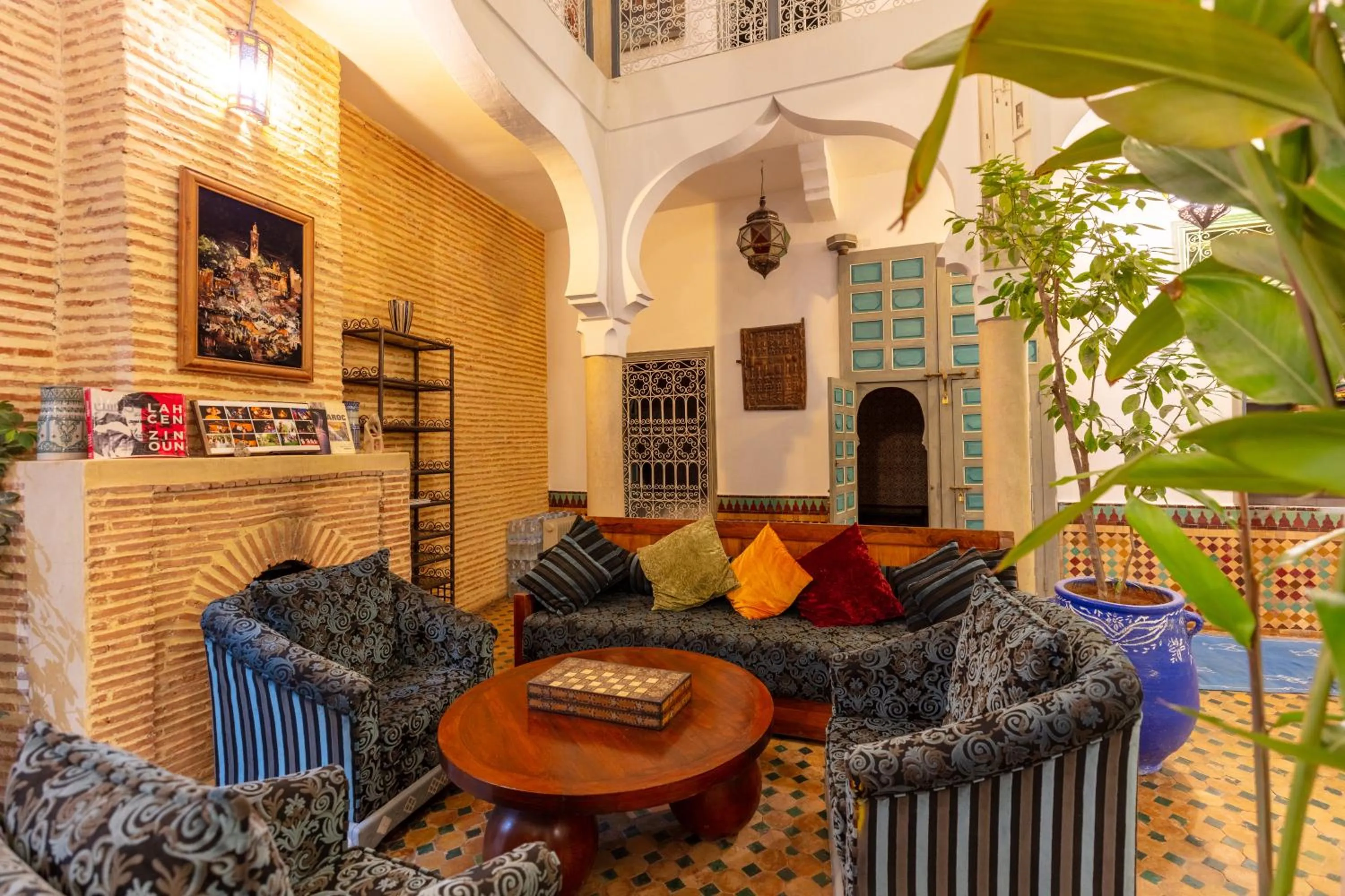 Living room in Riad Zinoun & Spa 11 Rooms