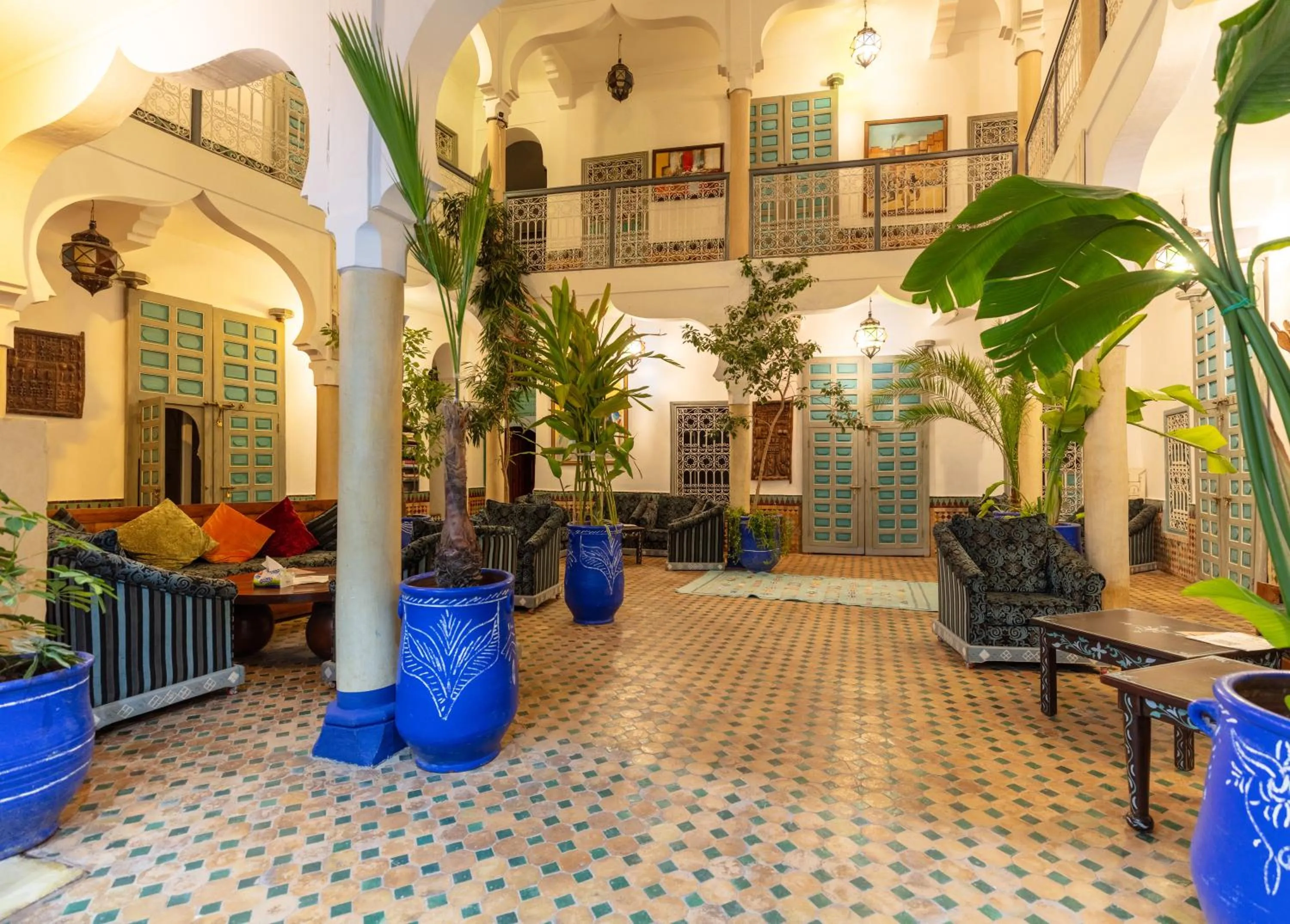 Living room in Riad Zinoun & Spa 11 Rooms